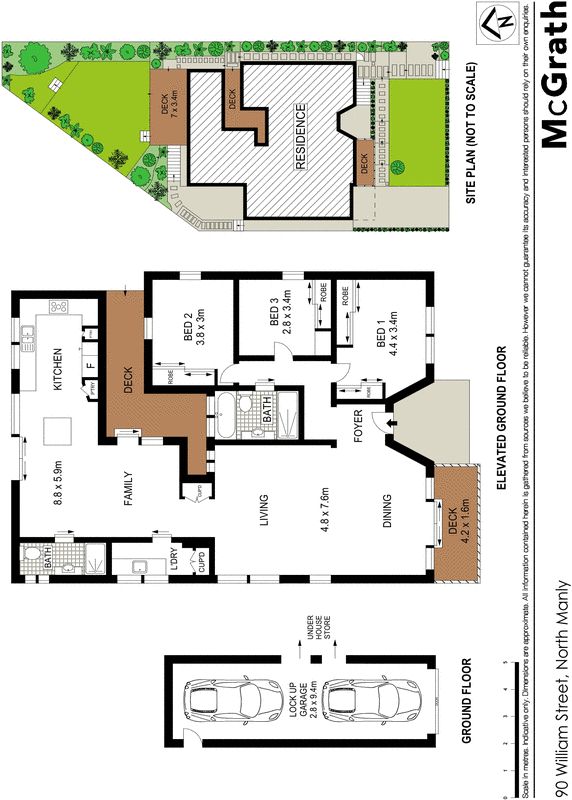 Relaxed family living in leafy street location
