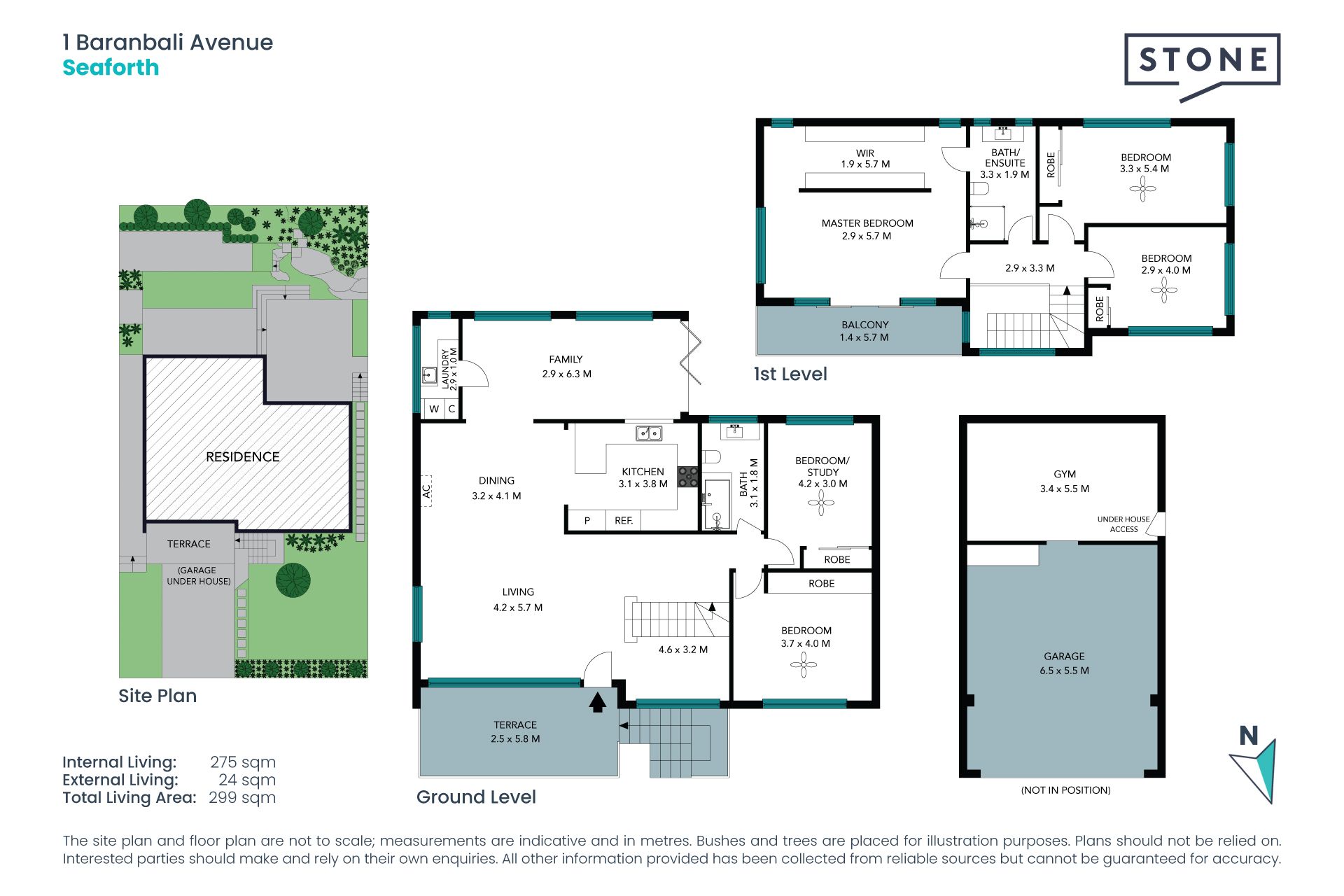 Stunning elevated family entertainer