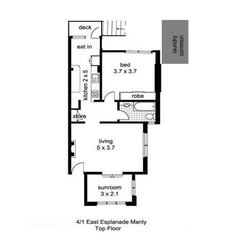 Large harbourside apartment with sunroom
