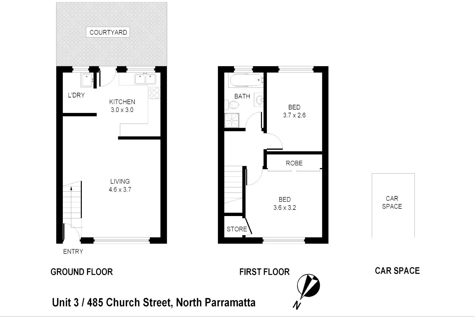 Two Storey Townhouse