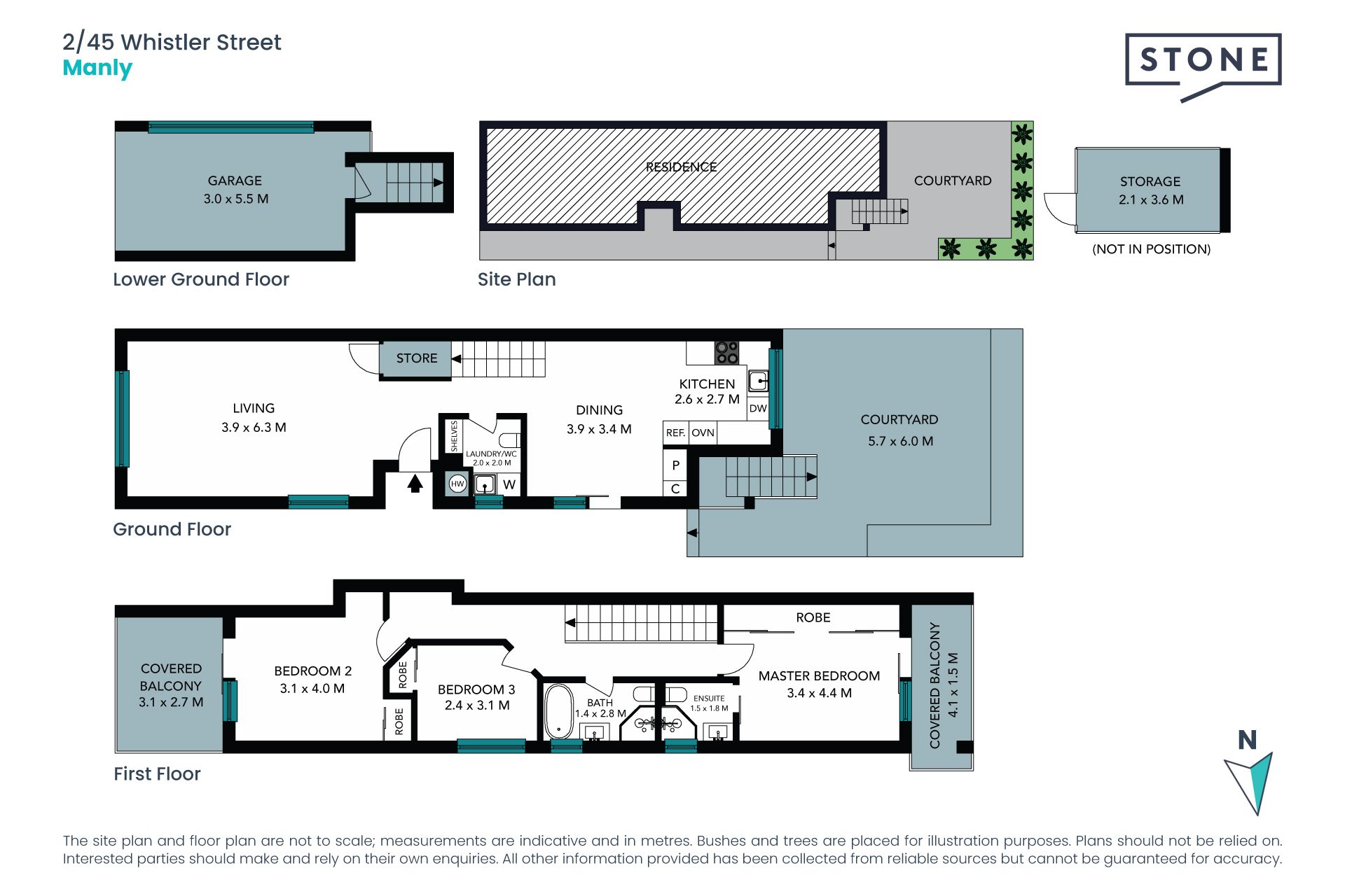 Ultra-chic town home one street from the beach