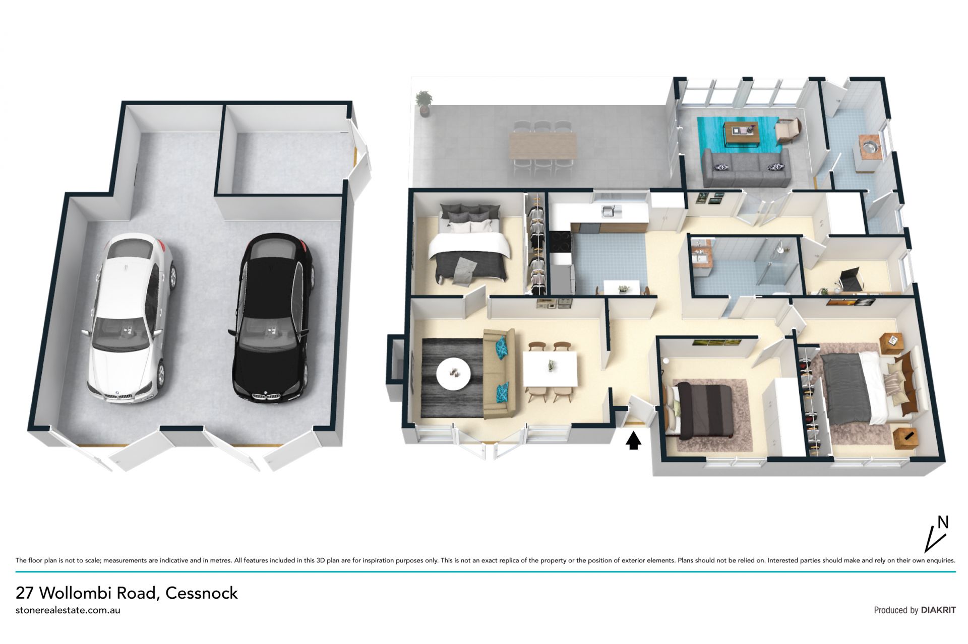 Charm, land size and convenience