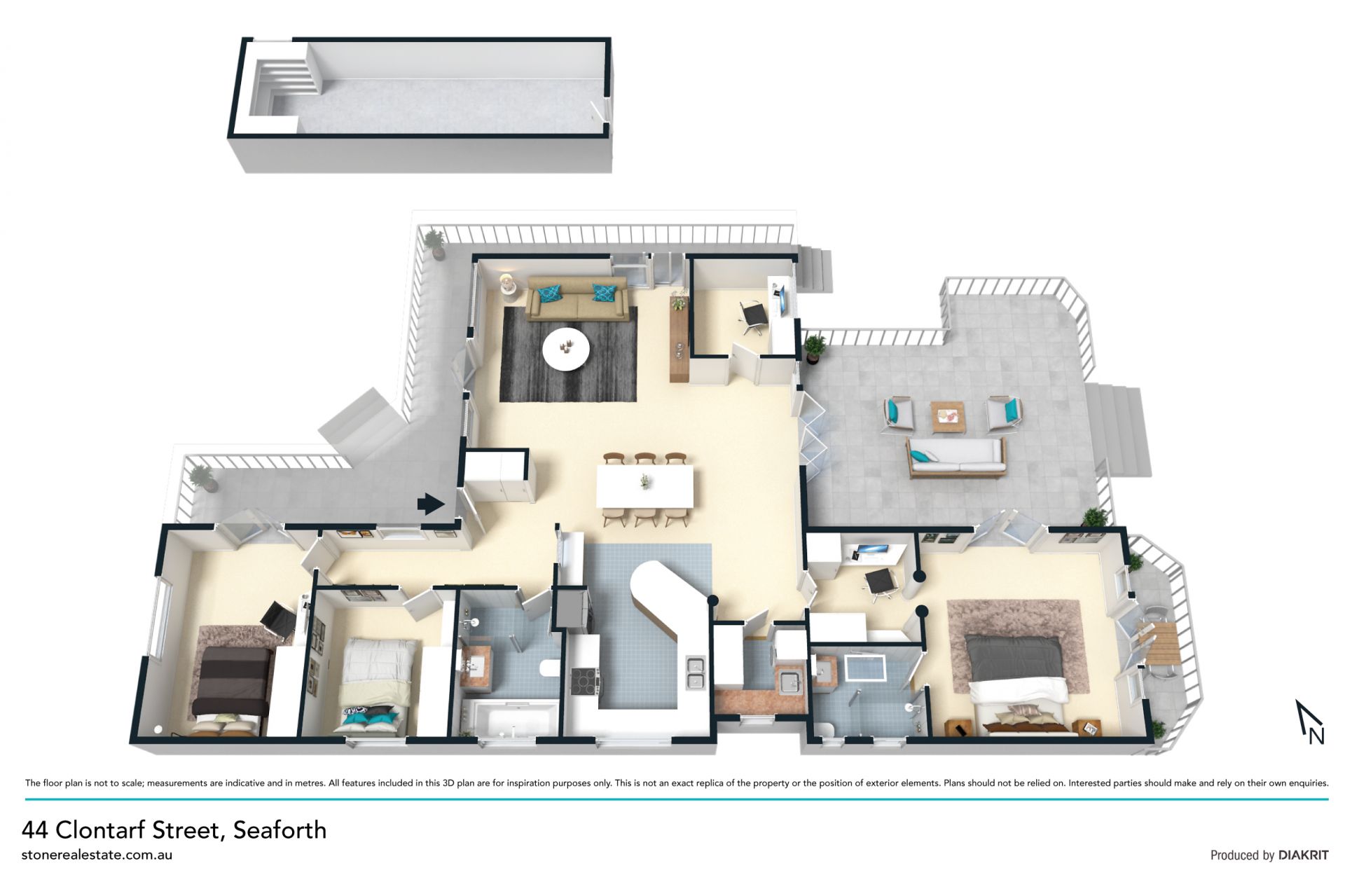 Spectacular family entertainer on level 790sqm block
