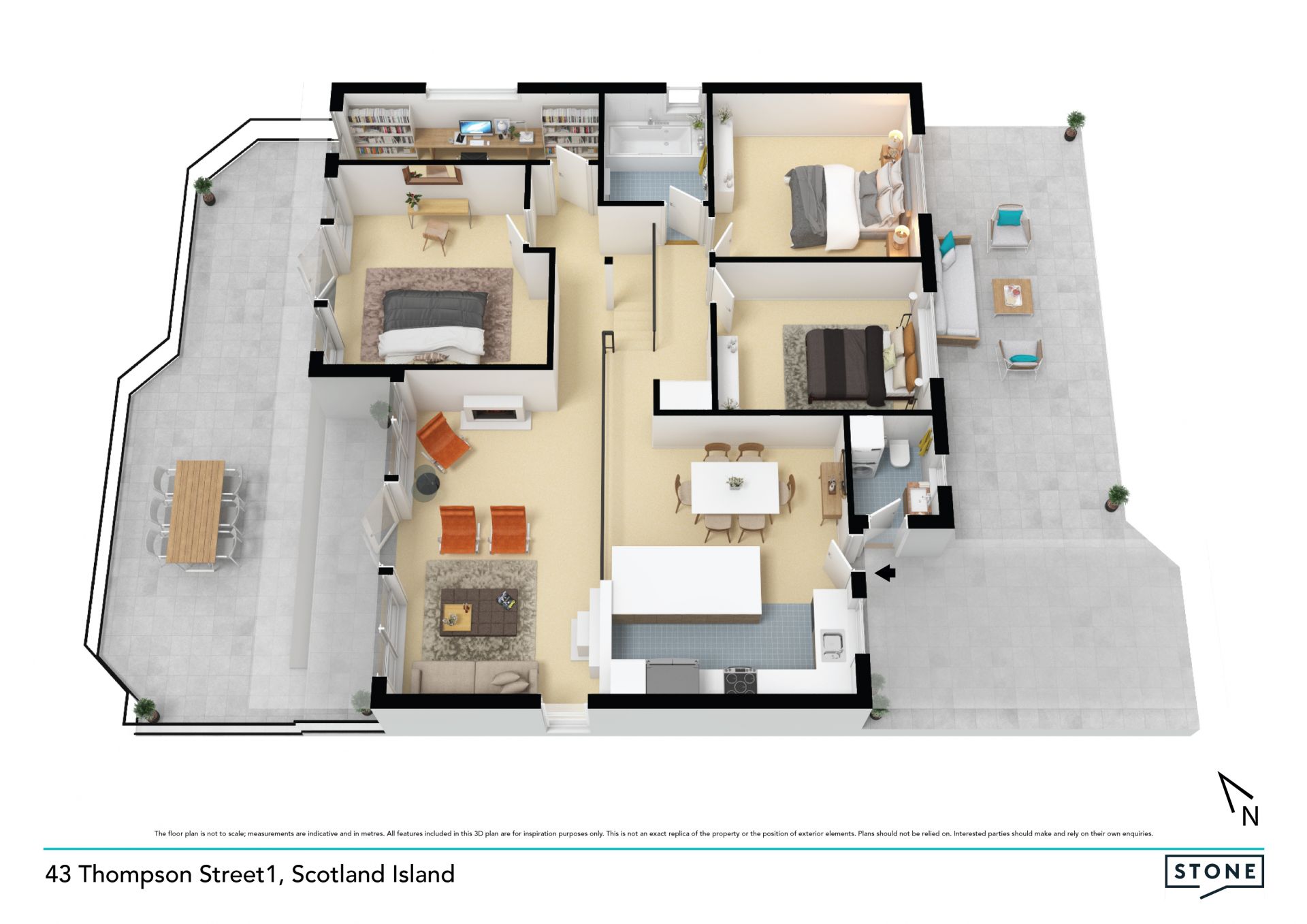 Retreat to paradise in this stunning, versatile, sun-soaked family home.