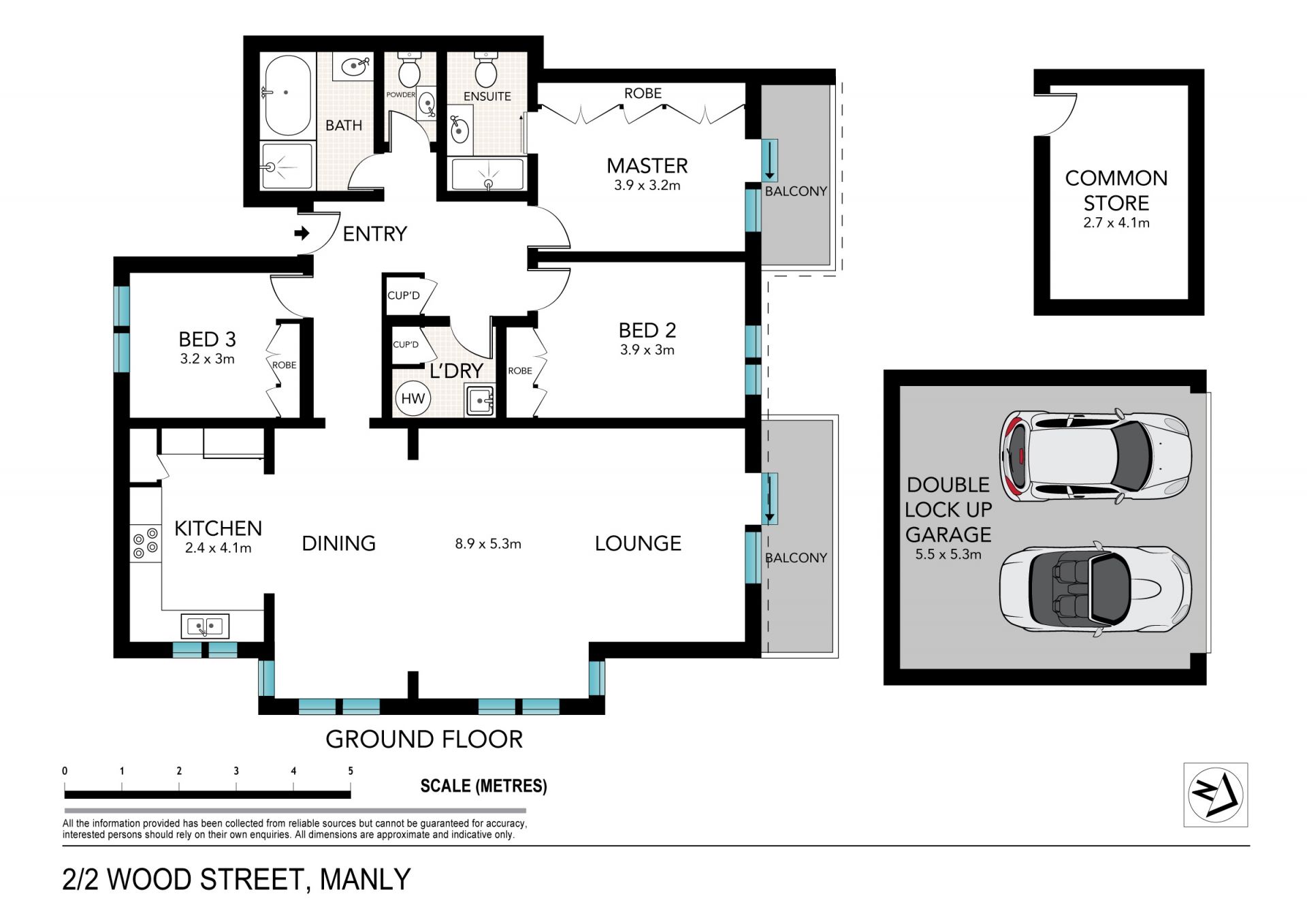 Penthouse-like proportions in harbourside setting