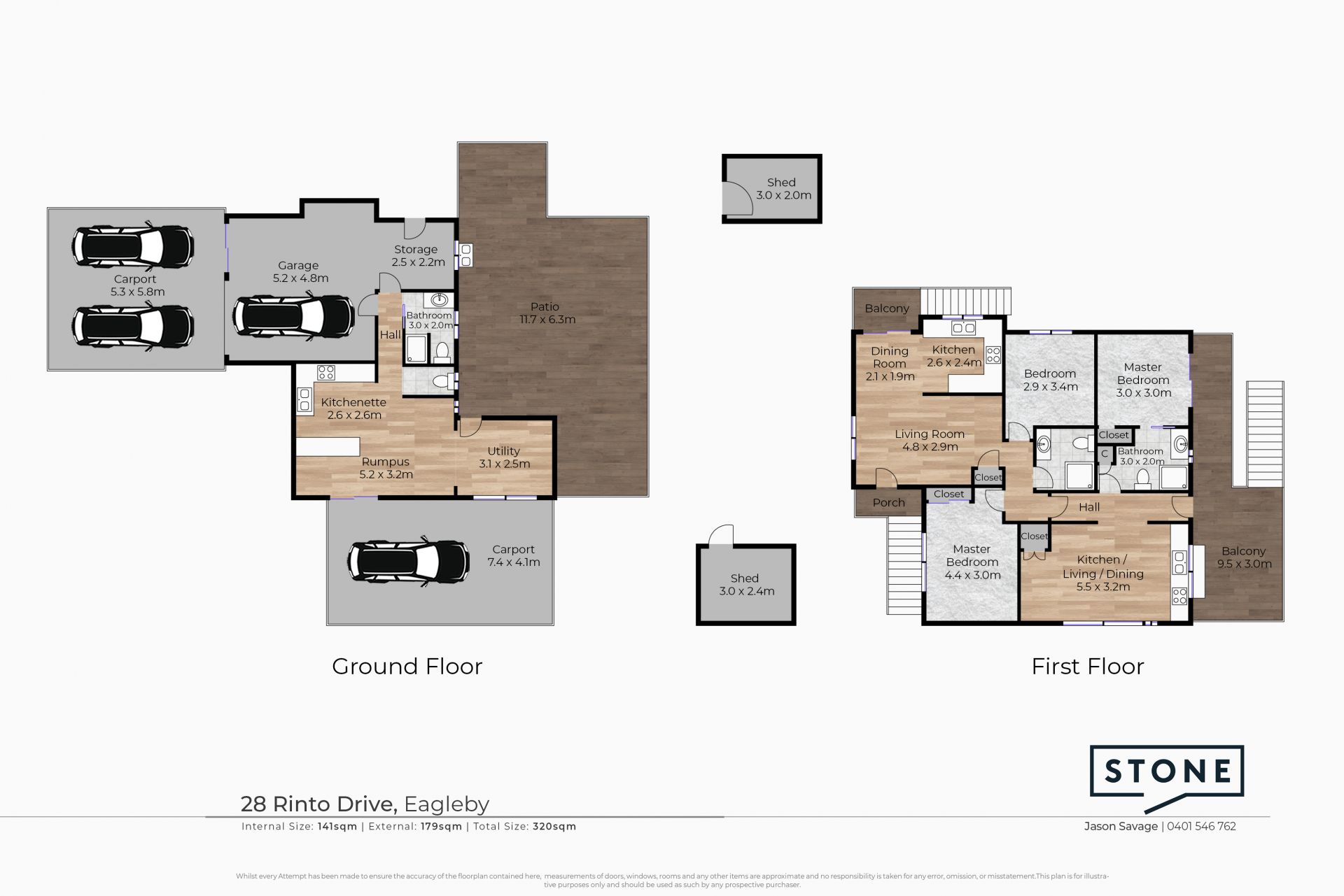 SOLD BY JASON SAVAGE & EVA POINT