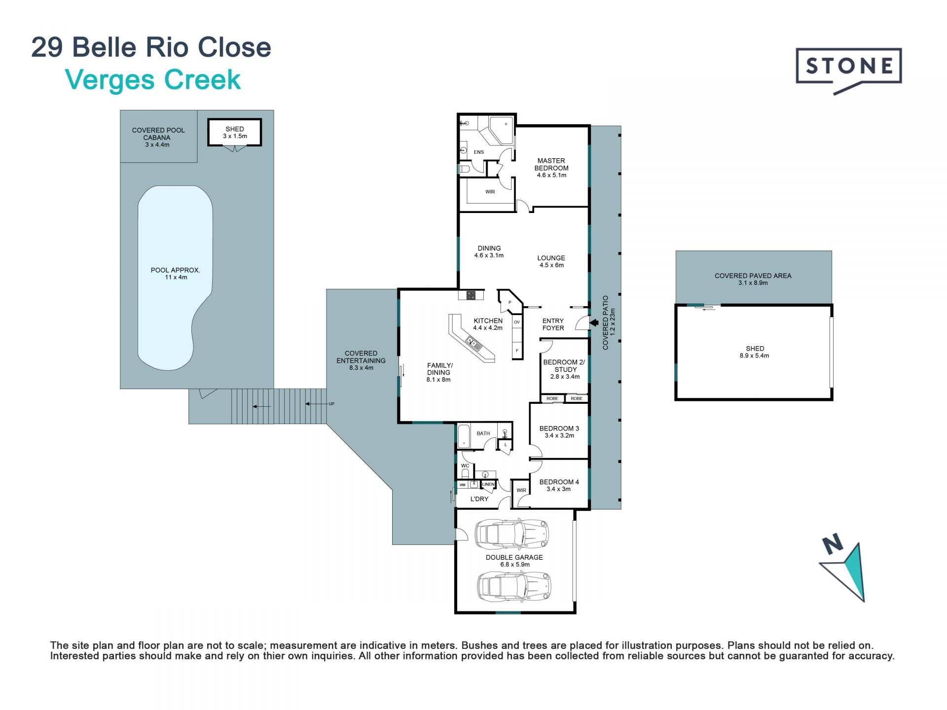 4 Bedroom Brick Home Made for Entertaining on 1.18Ha (2.91Ac)