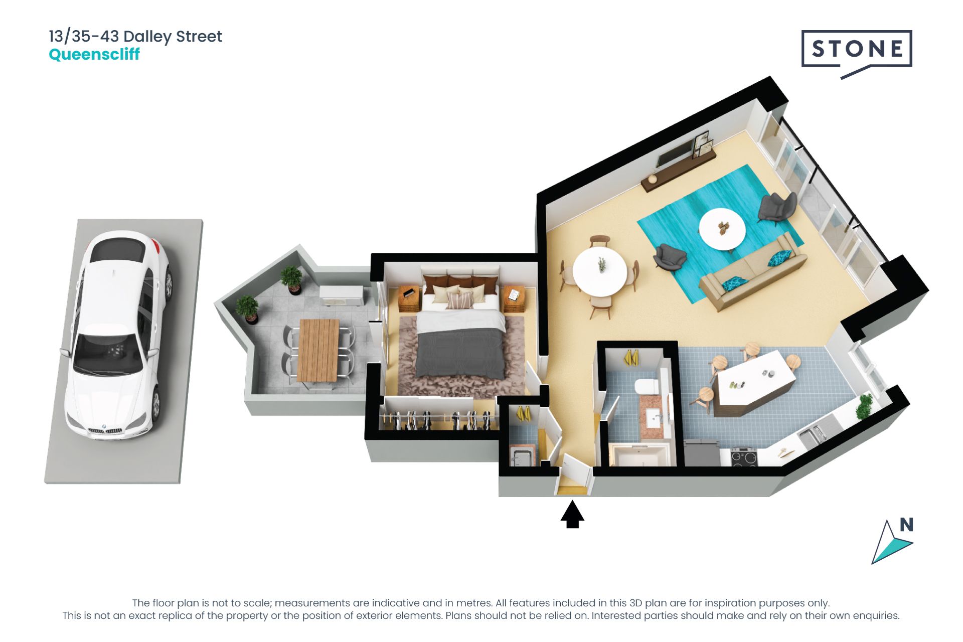 Spacious luxury living