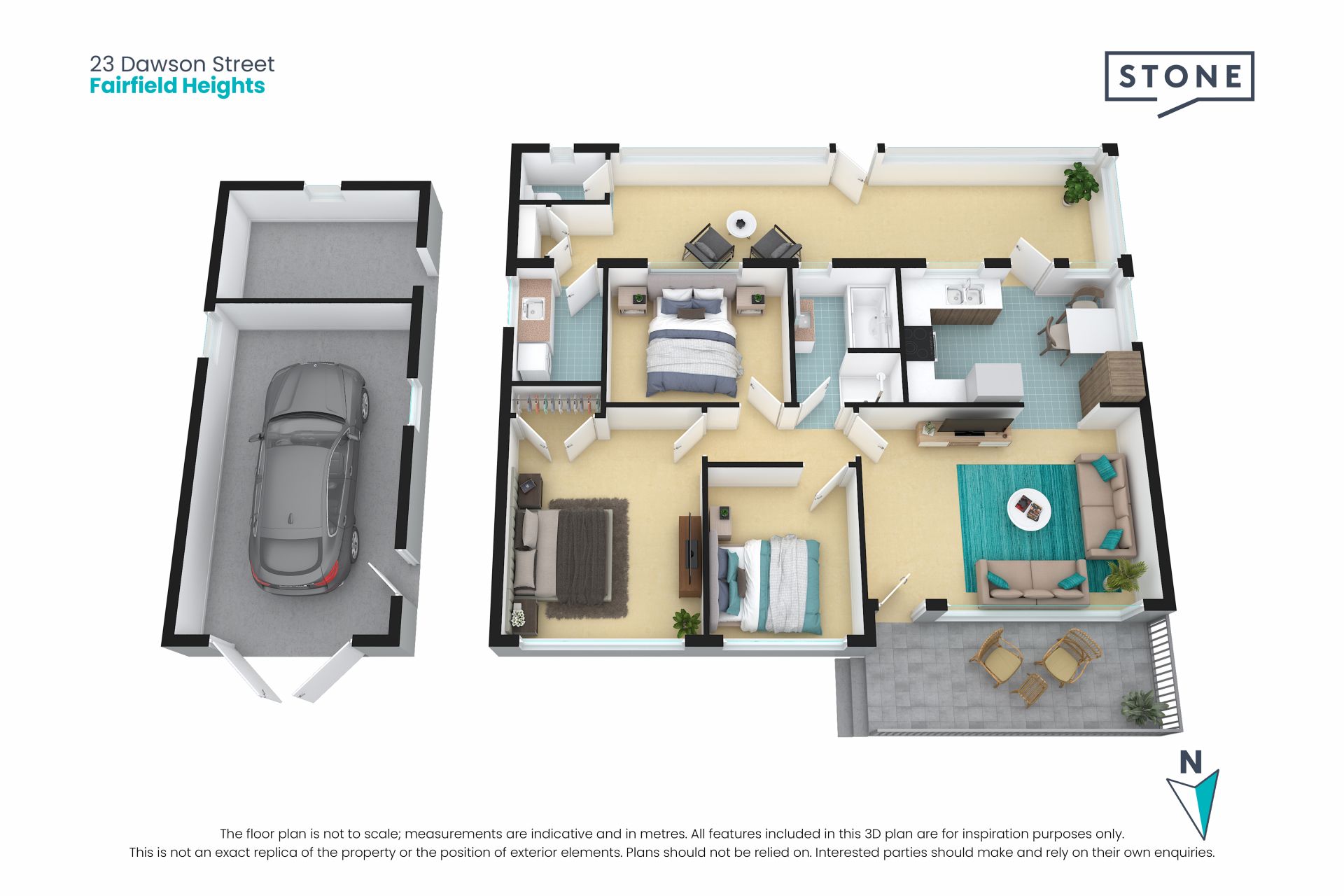 Near-Level, North Facing 508sqm Block with Two Separate Lots on Title