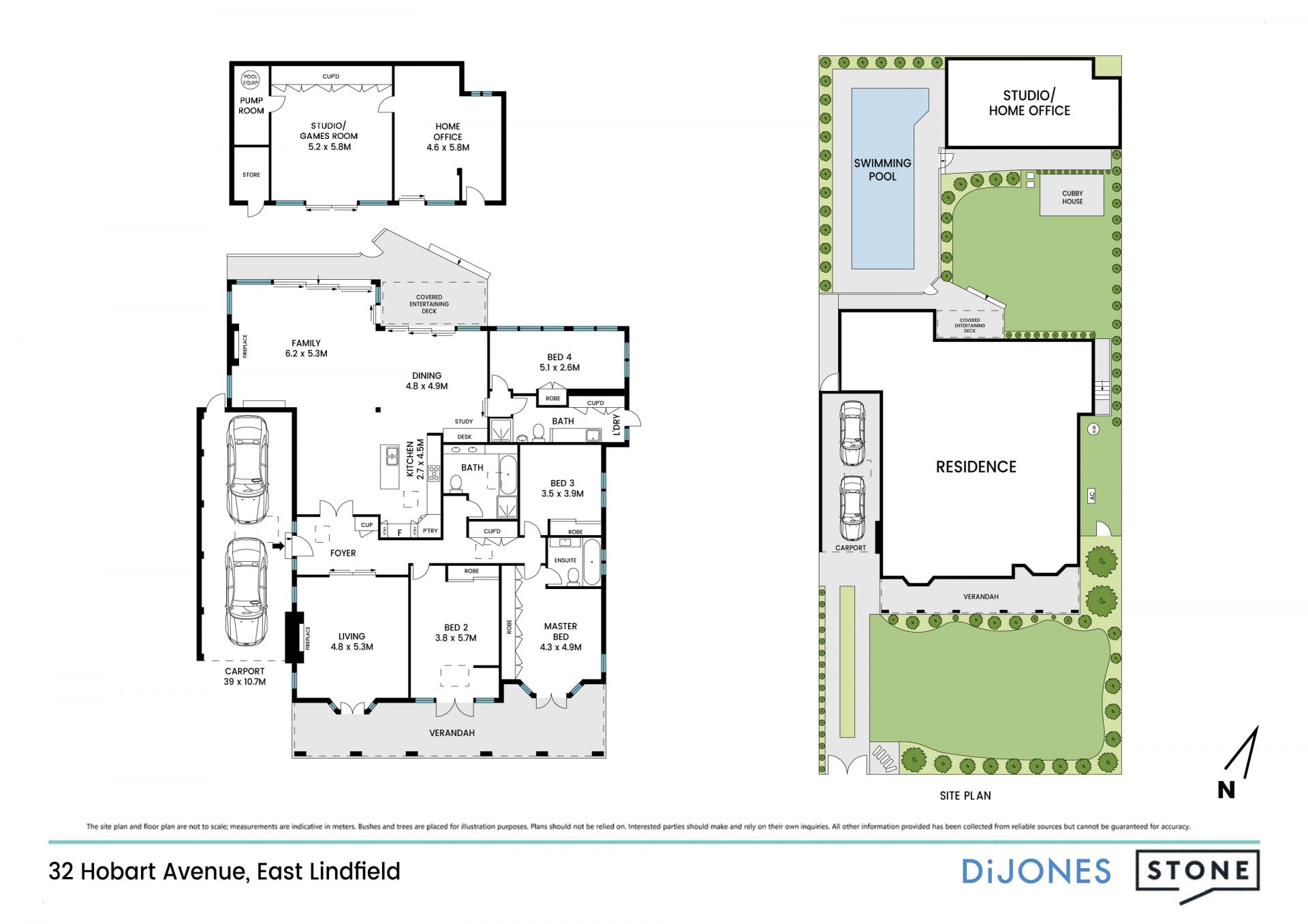 Modern versatility, 969sqm level north rear land