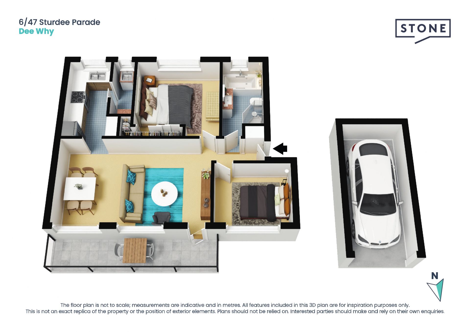 Superb style and location in one smart package