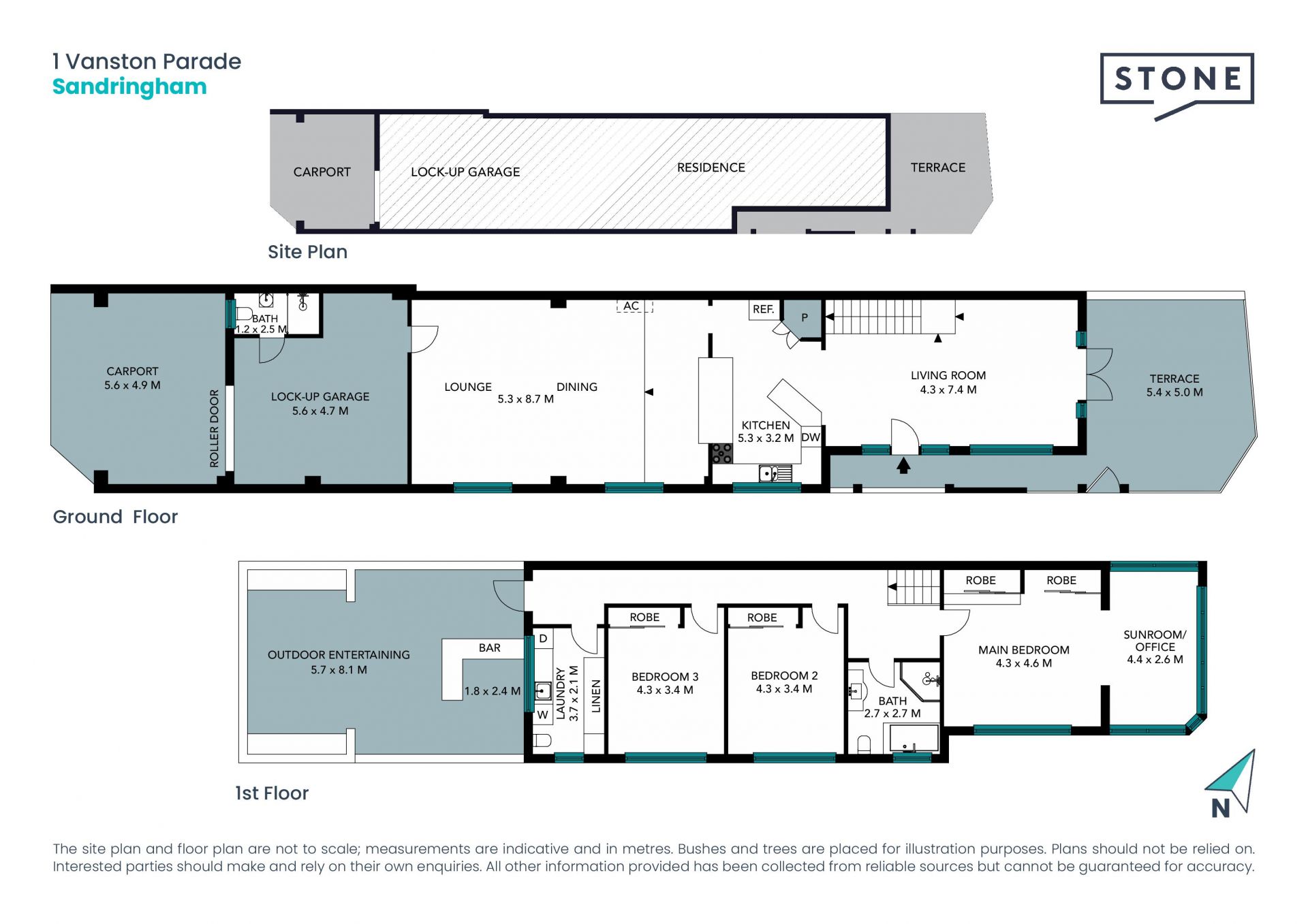 Space, light and water views in an exclusive bayside setting