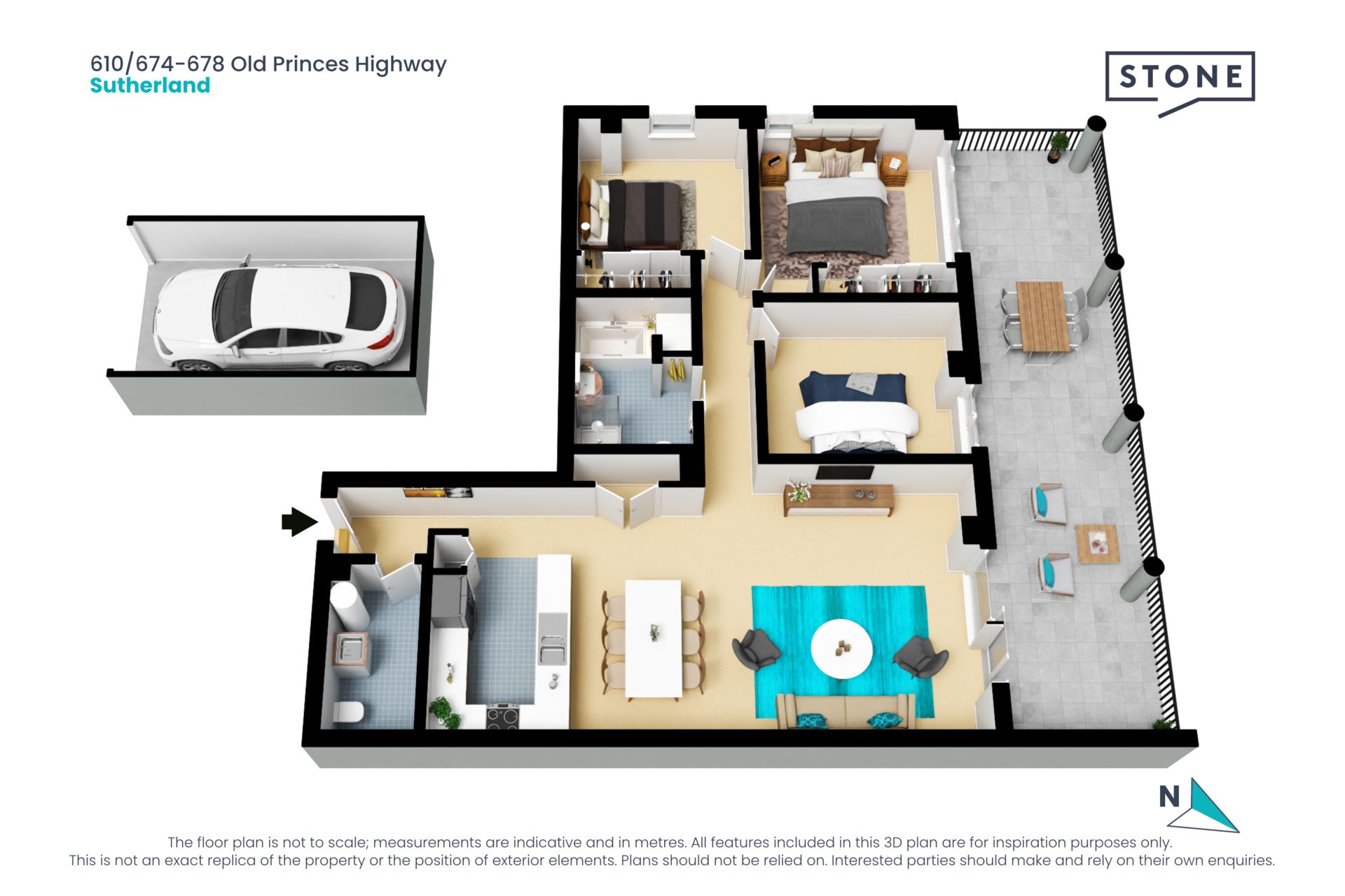 Ultra-convenient spacious living in a prime locale