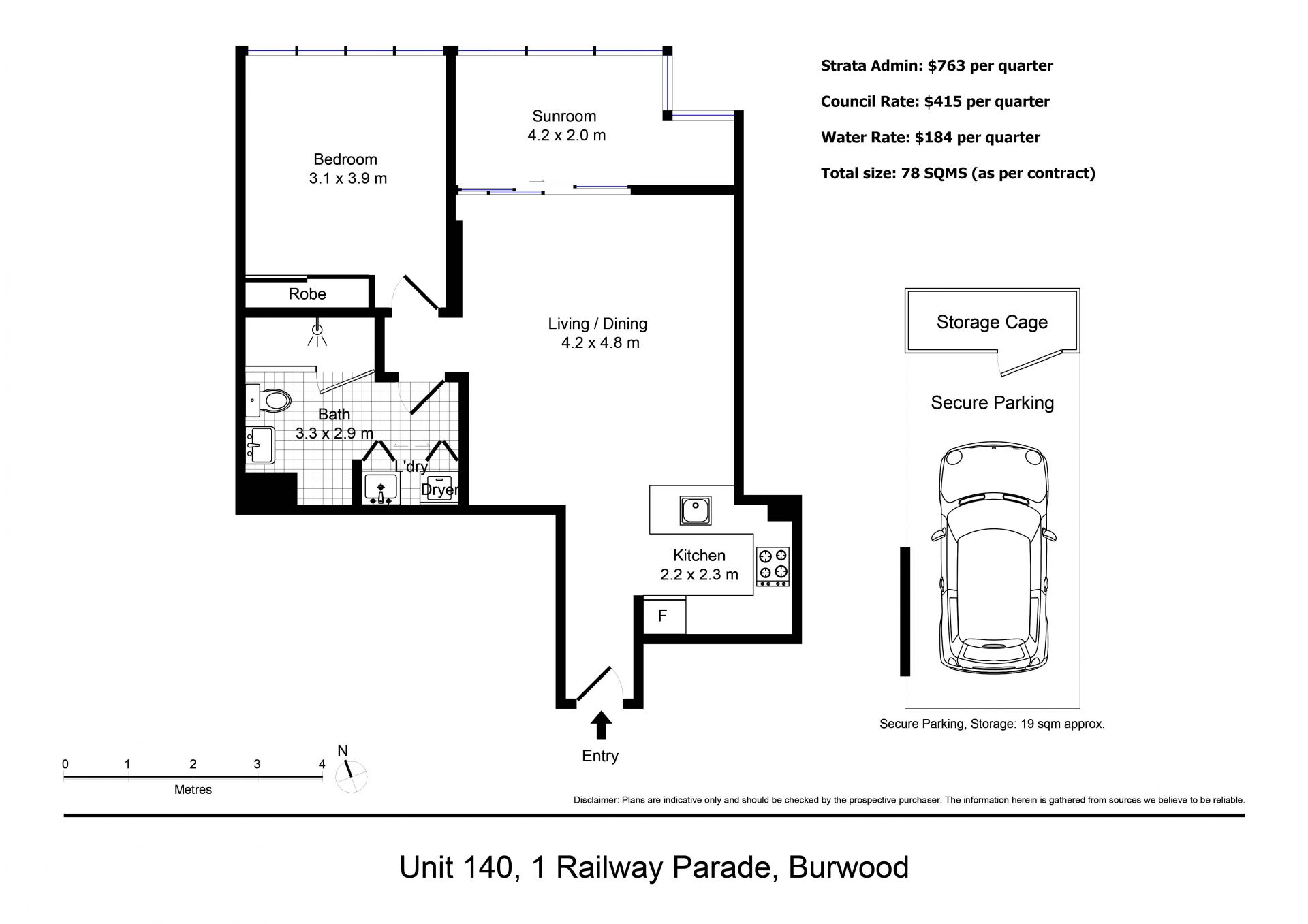 1 Bedroom appartment in super convenient ocation!!!