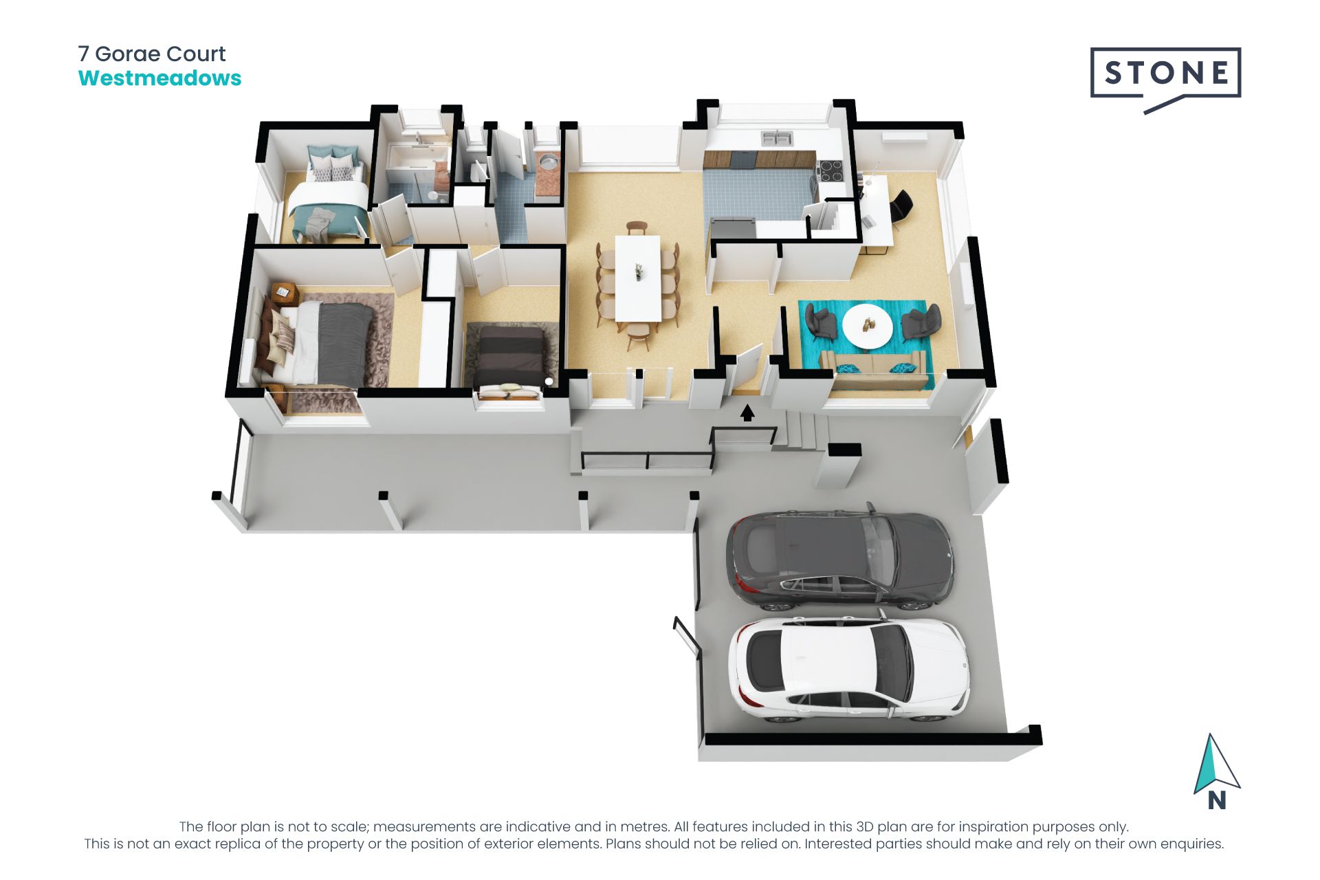 Renovated home in central location