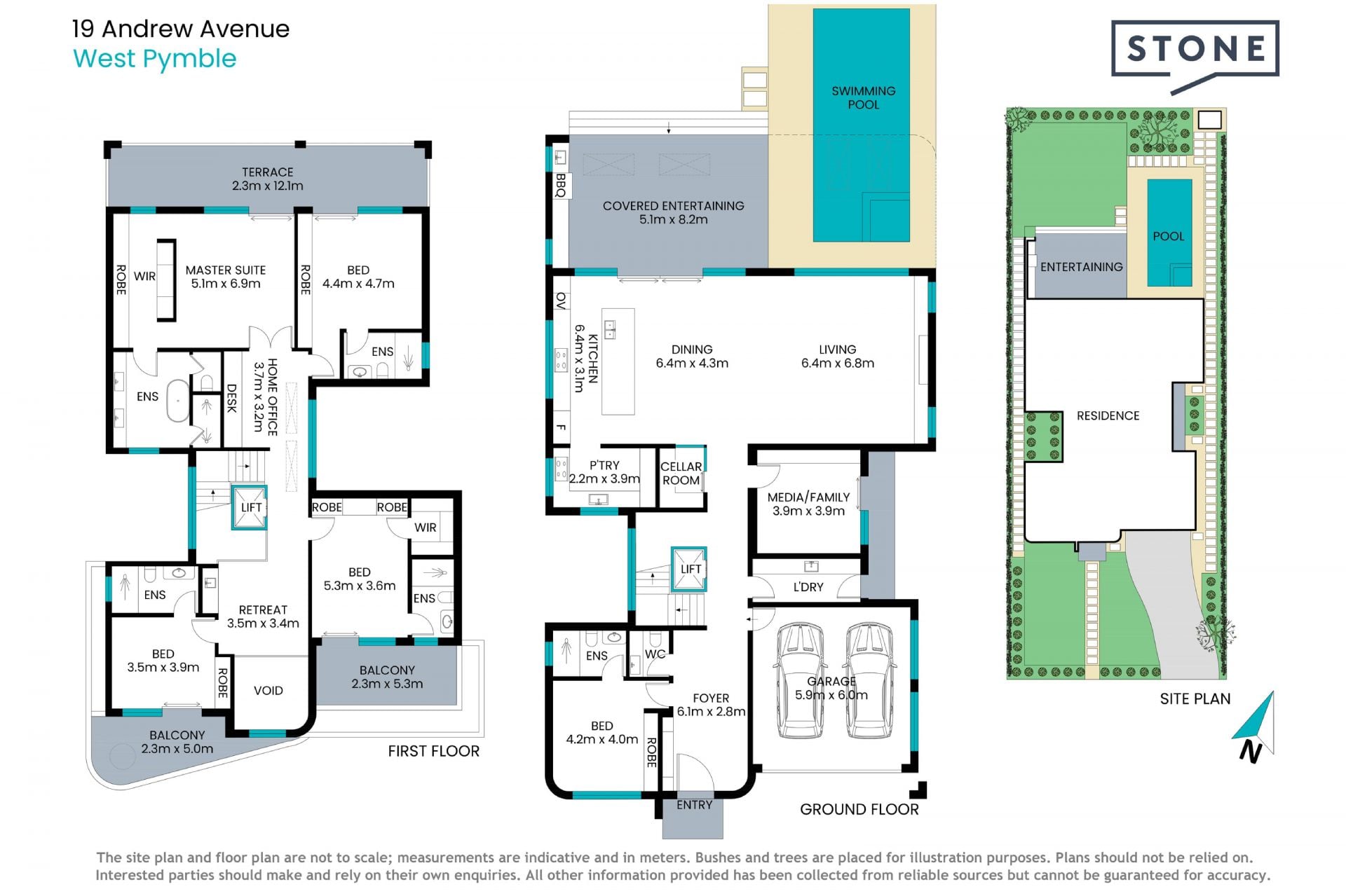 Prestigious luxury build with prized north-to-rear aspect