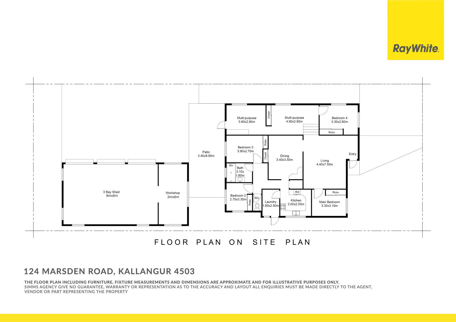 645M2 BLOCK! 4 BAY SHED!