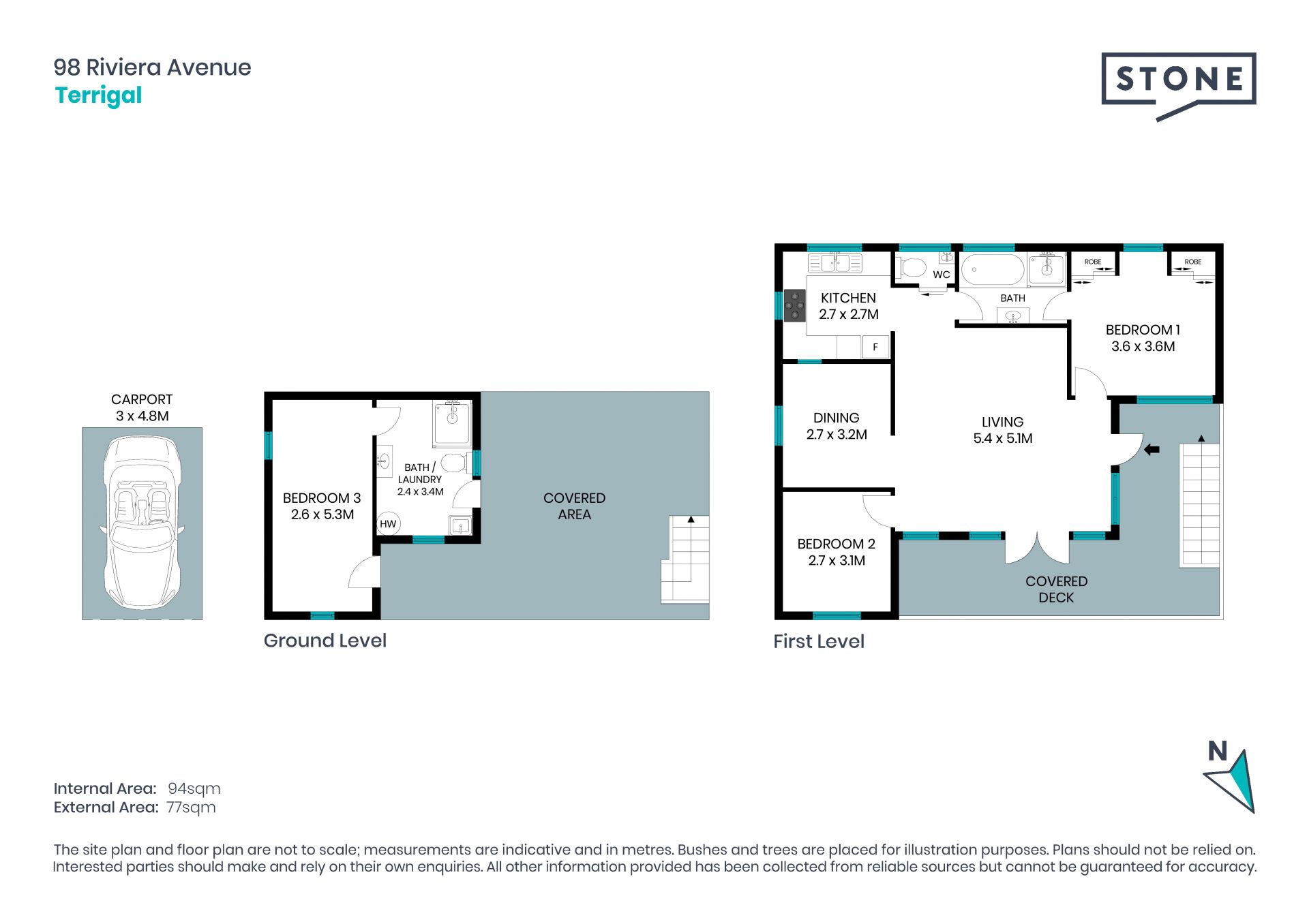 North Facing Home with Ocean Views