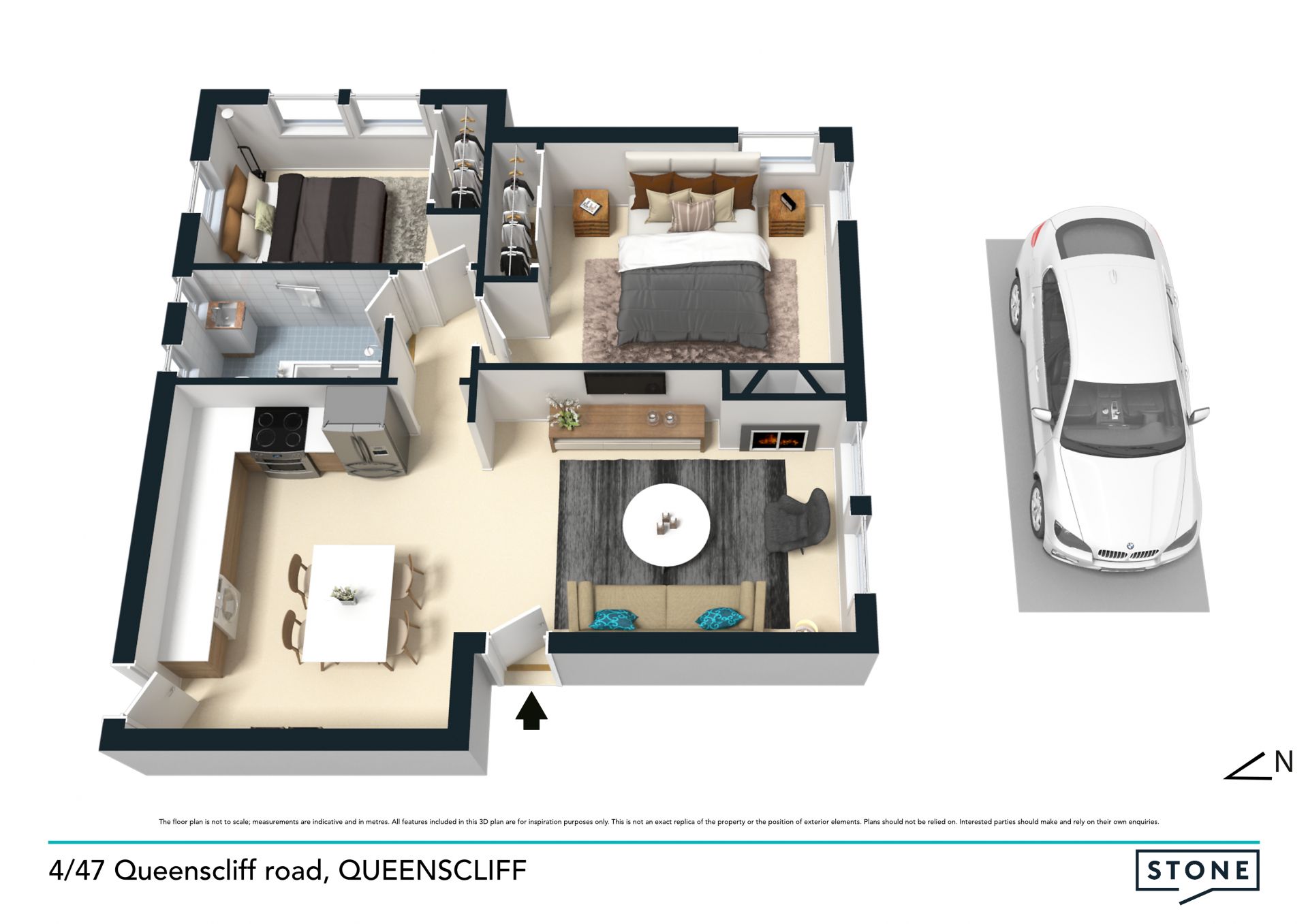 Space, beach lifestyle and ocean views
