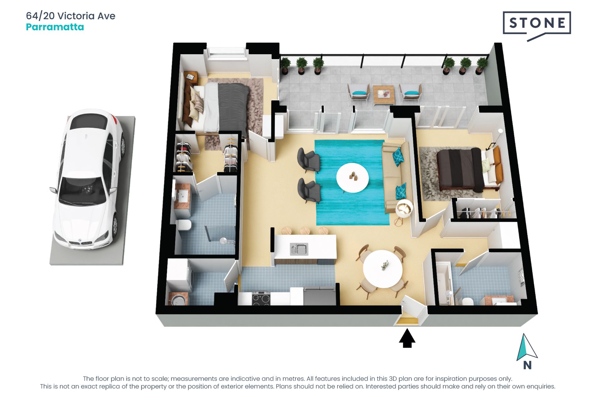 Modern Apartment on the CBD Fringe