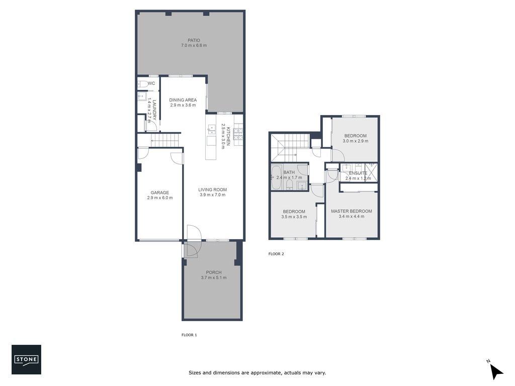 Spacious three bedroom townhouse in Jacka