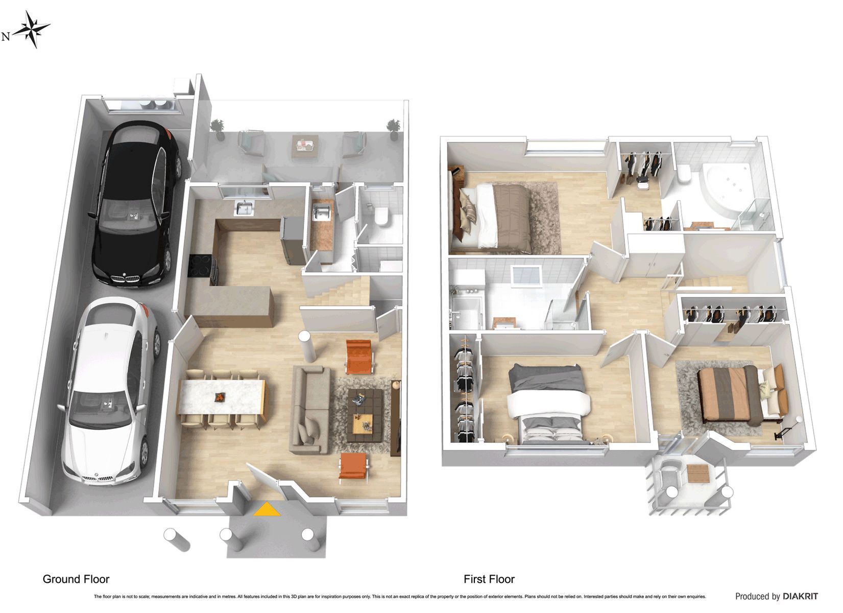 Stylish Townhouse In A Beachside Location