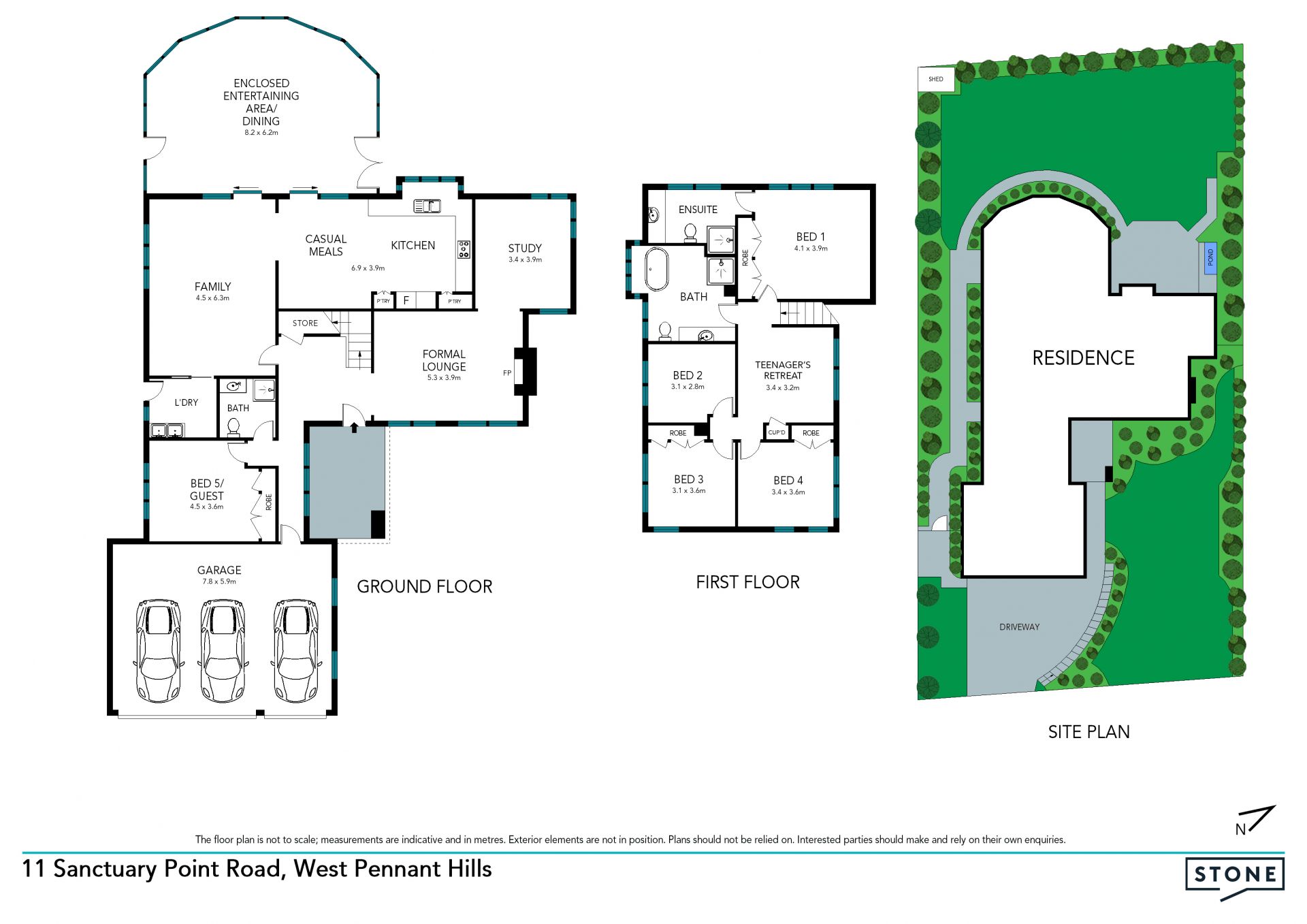 Spacious family home in tranquil leafy setting