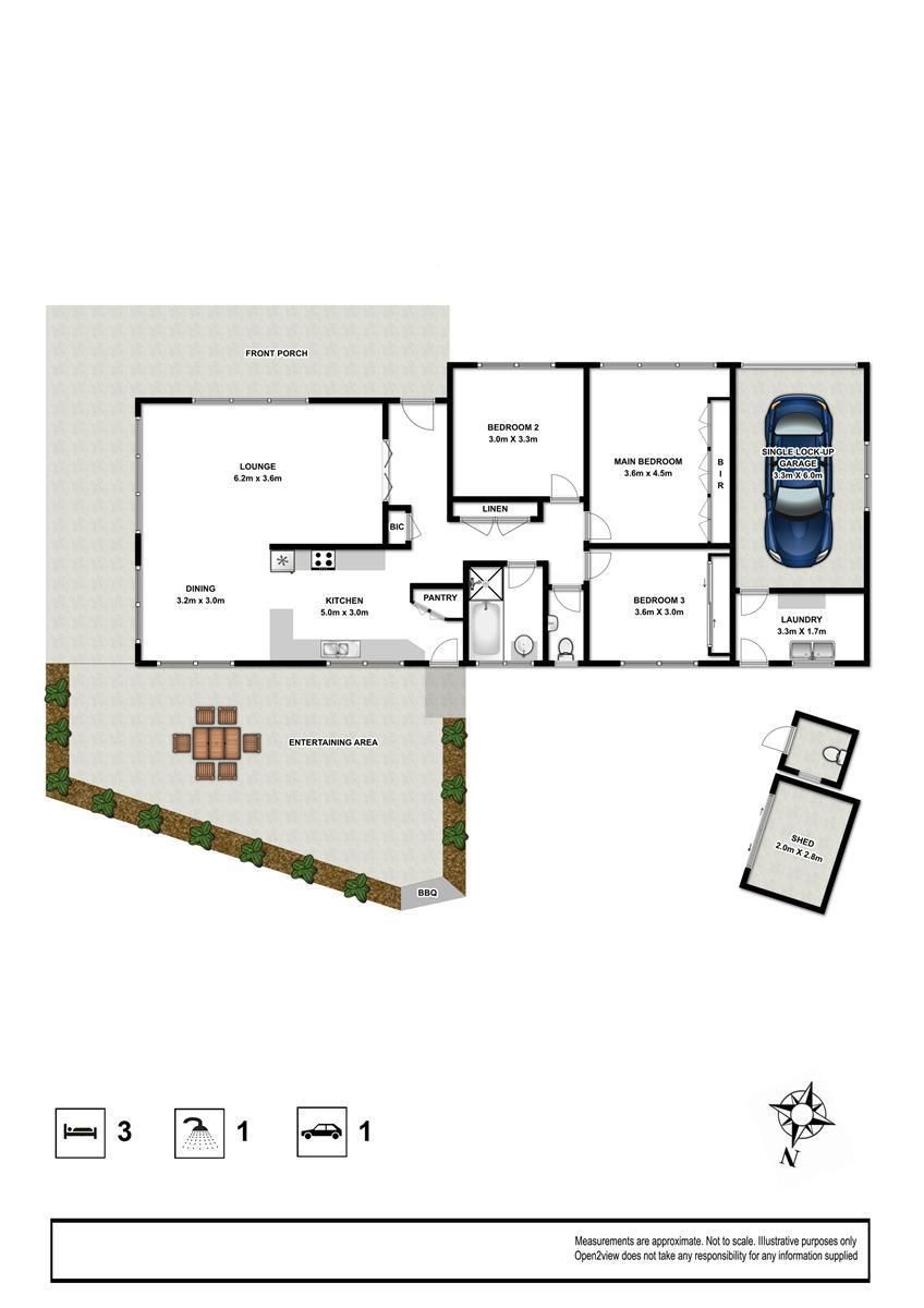 SINGLE LEVEL DOUBLE BRICK FAMILY HOME