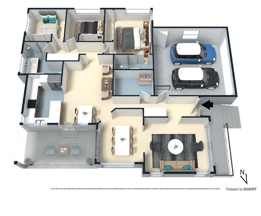 Spacious three bedroom family home
