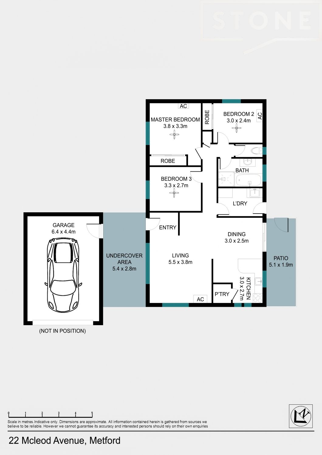 Freshly Renovated Three Bedroom!