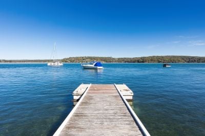 A CAPTIVATING DEEP WATERFRONT ESTATE ON THE PORT HACKING