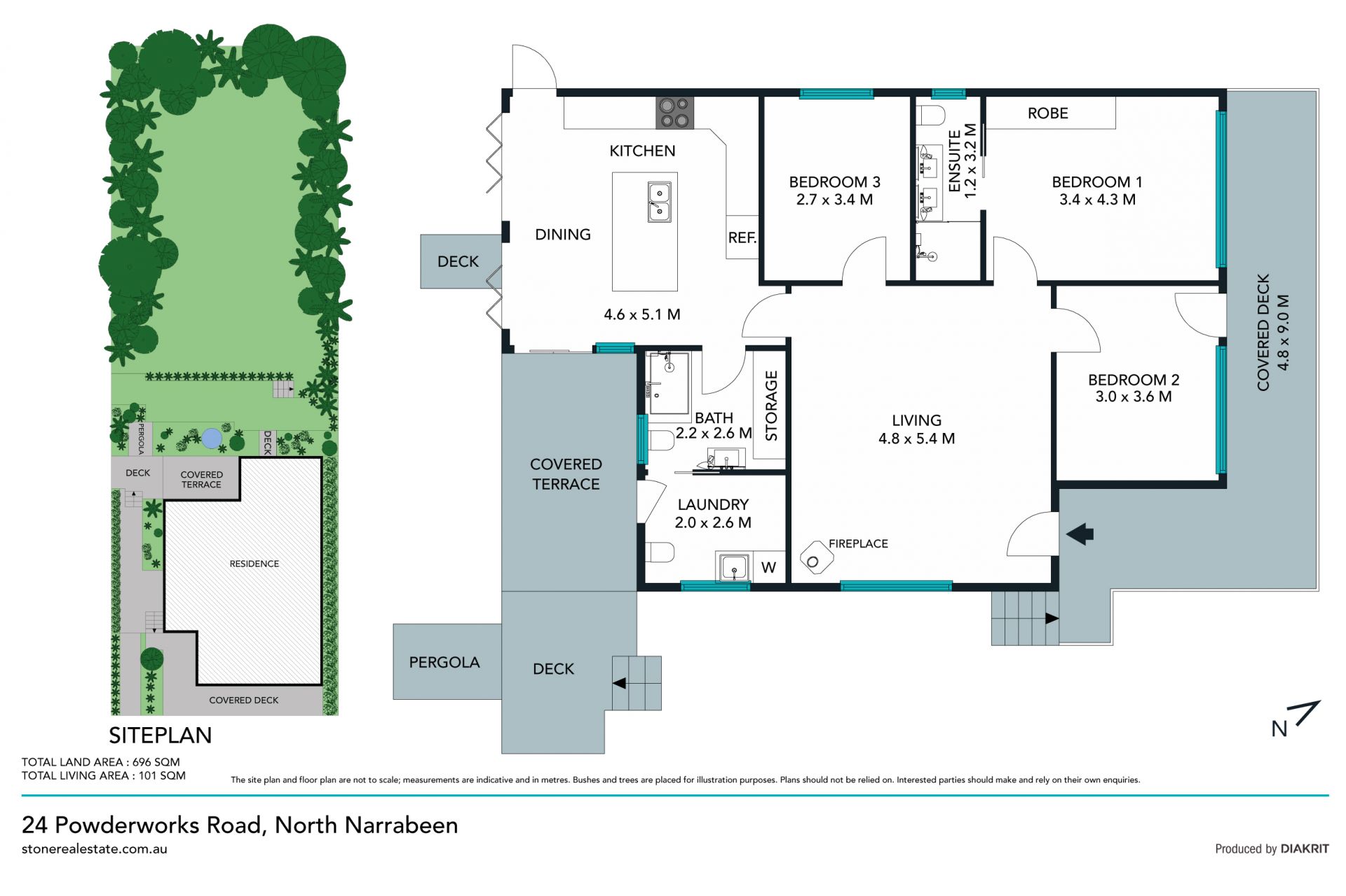 Modern and serene single level home