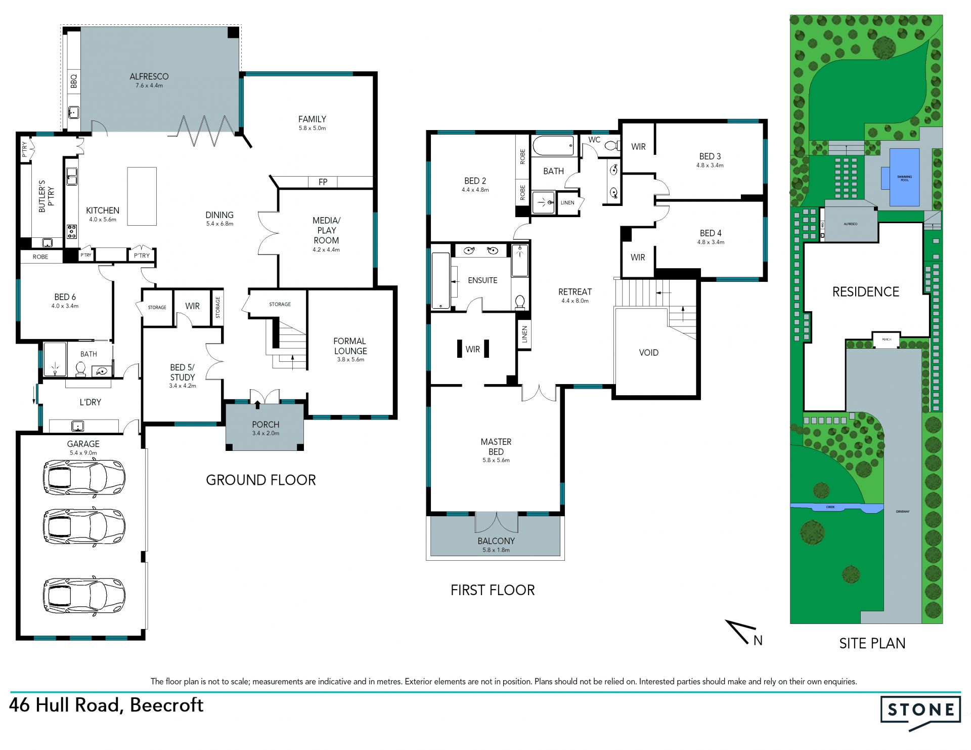 Breathtaking space and style on 1435sqm landscape