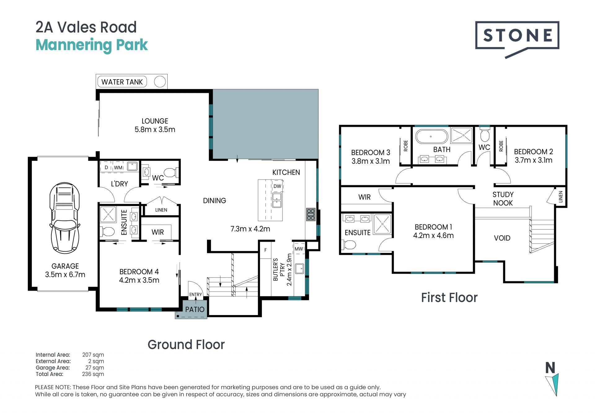 Brand New Dual Master Residence