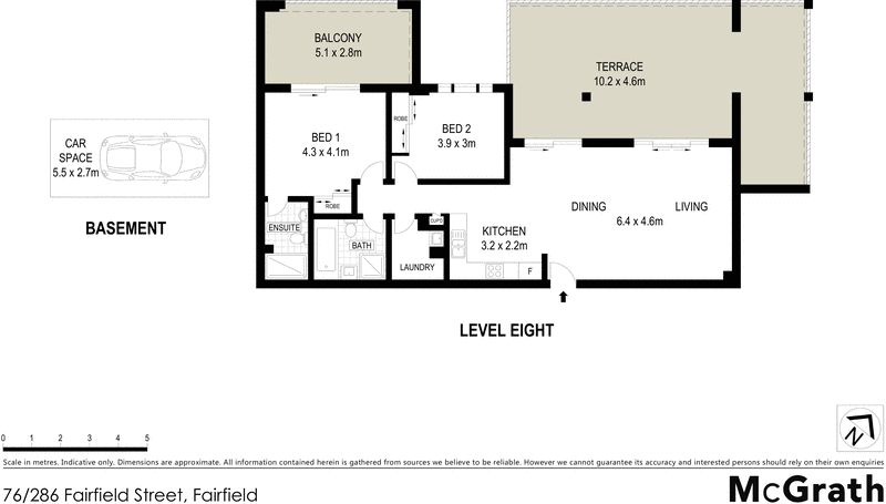Contemporary apartment in convenient location