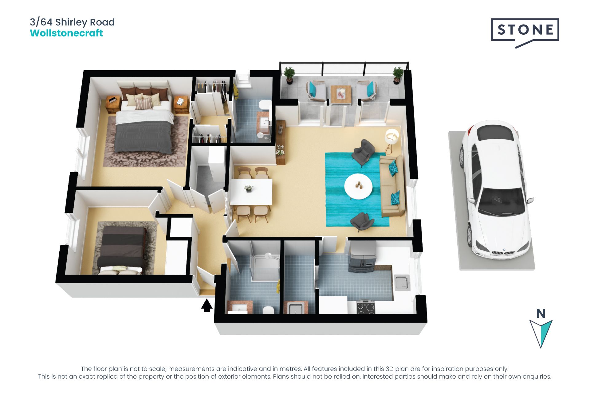 Smartly presented, close to all amenities
