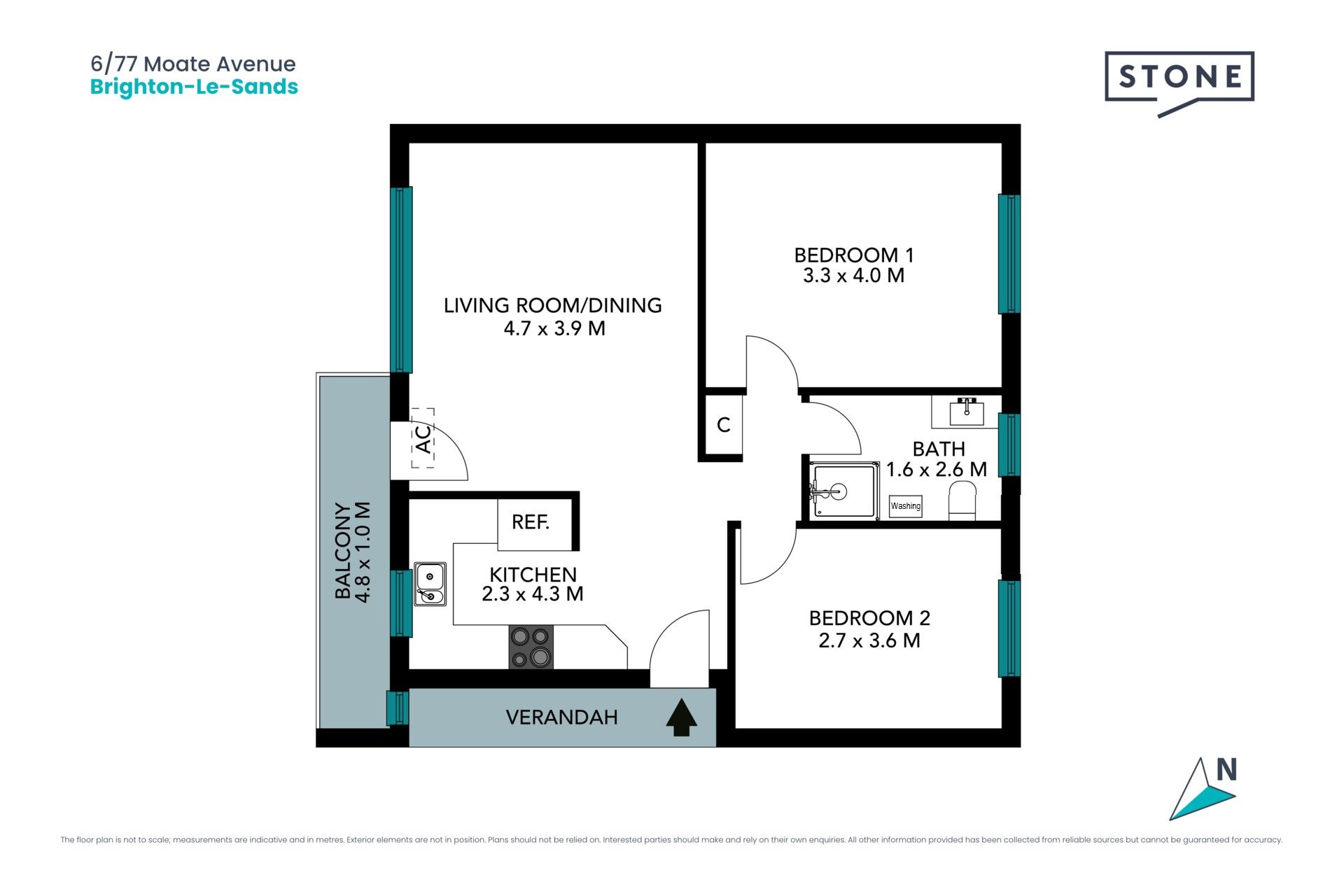 Spacious Top Floor Apartment in a Prime Location