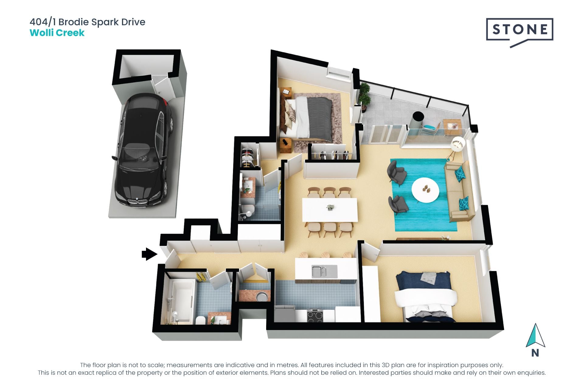 Elevated Designer Living with North-East Aspect in Discovery Point