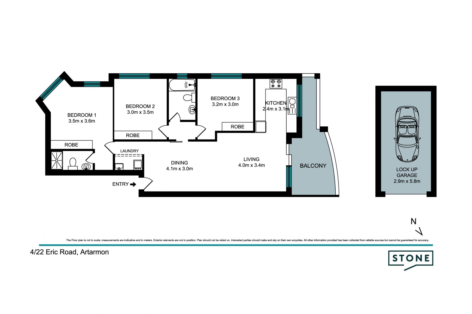 Spacious 3-Bedroom Apartment in Artarmon