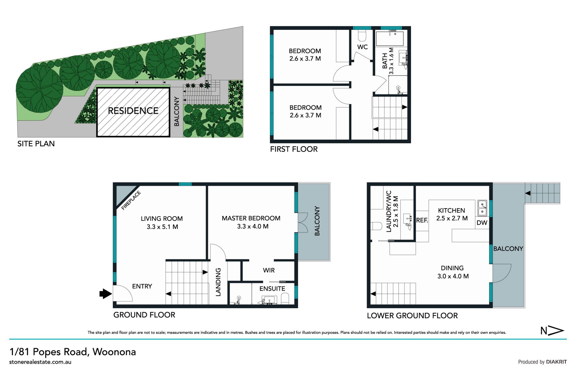 Duplex in tranquil bush setting