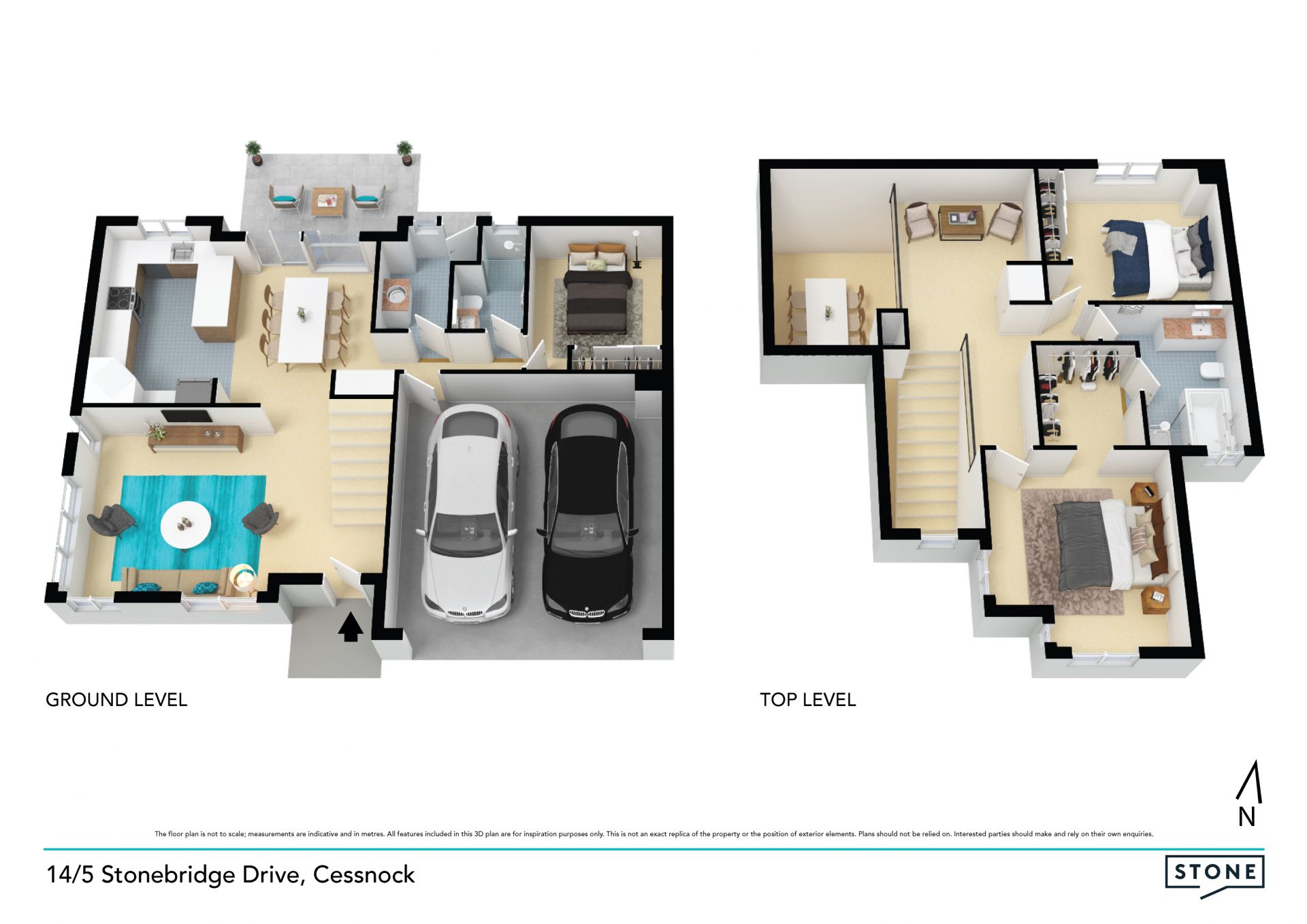 Contemporary townhouse where living is easy