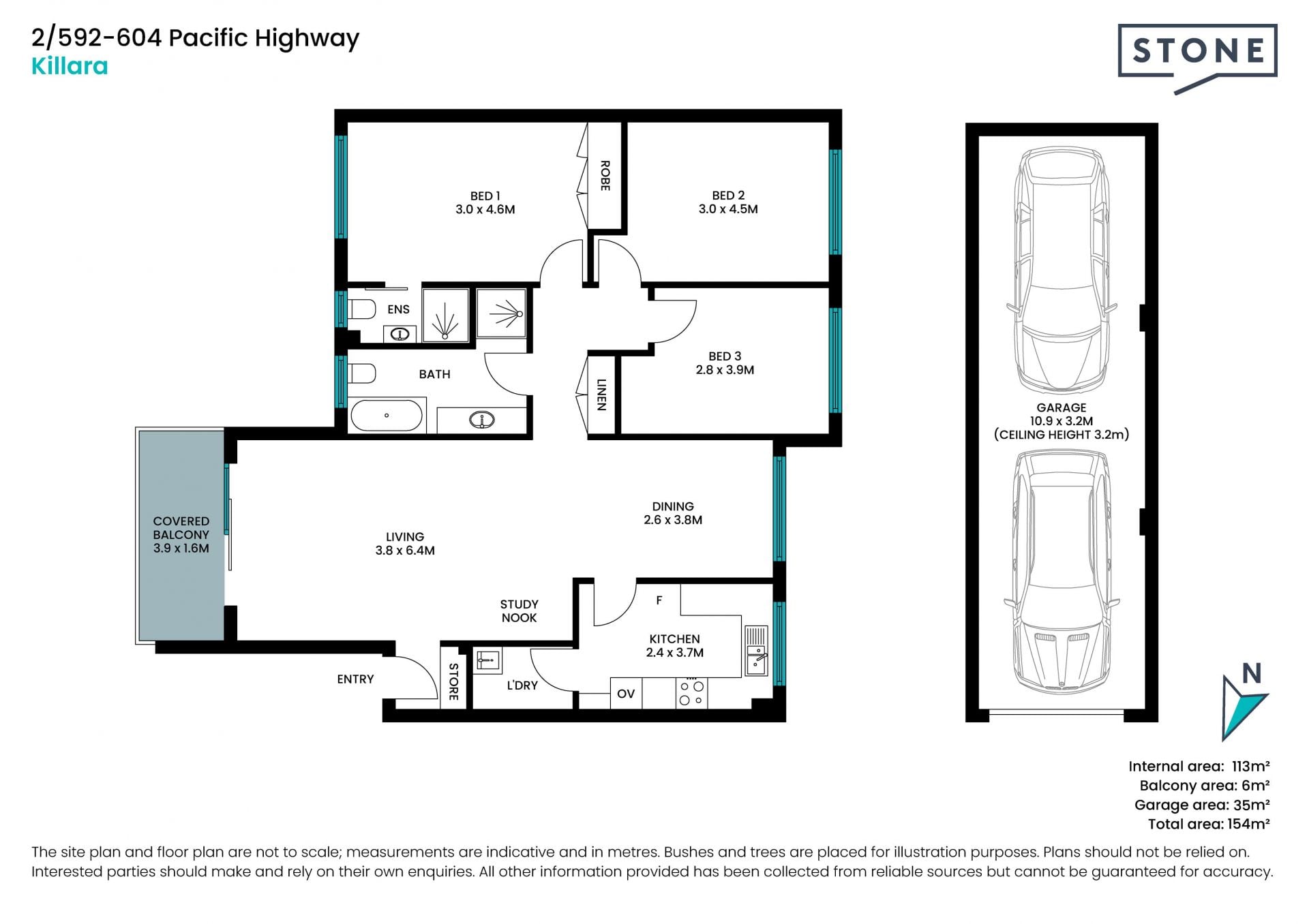 Over-sized and private in a magic Killara setting