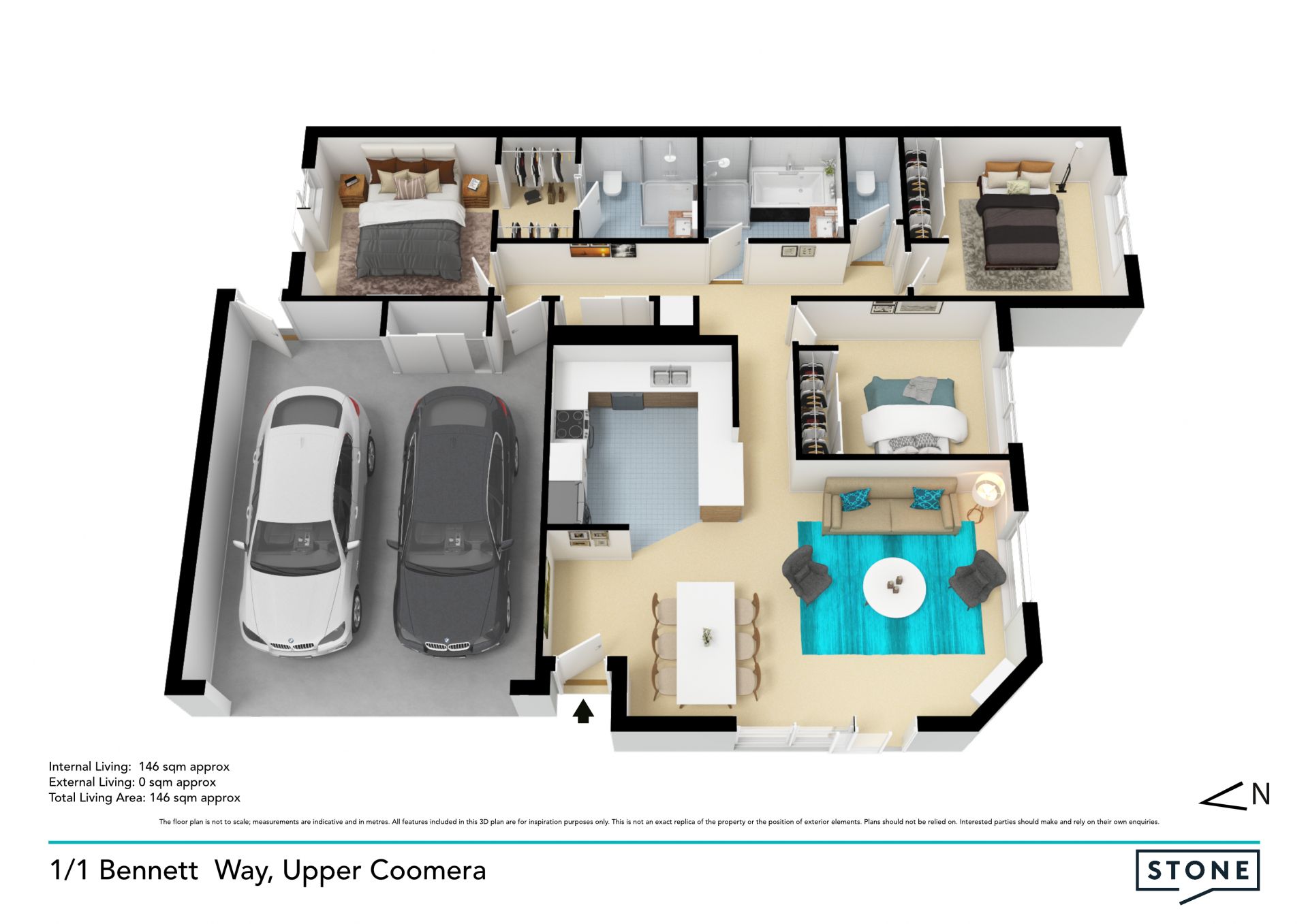 Turn-key, executive entry level in perfect locale