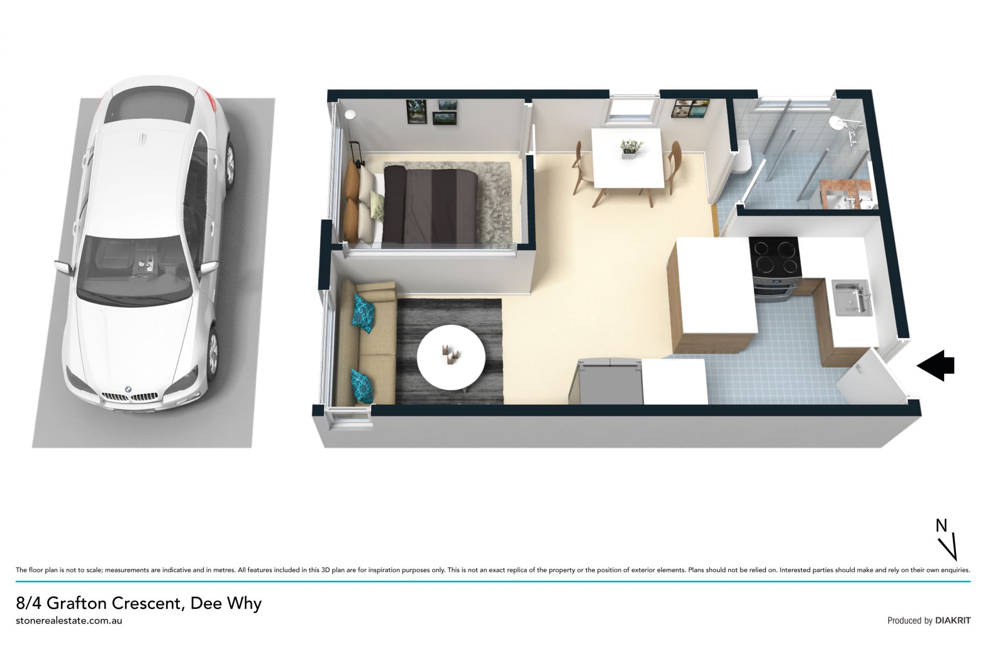Contemporary lifestyle pad of superb convenience