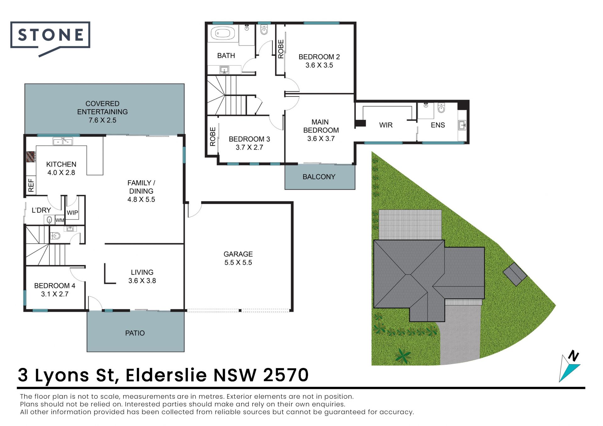 Modern living in a leafy location