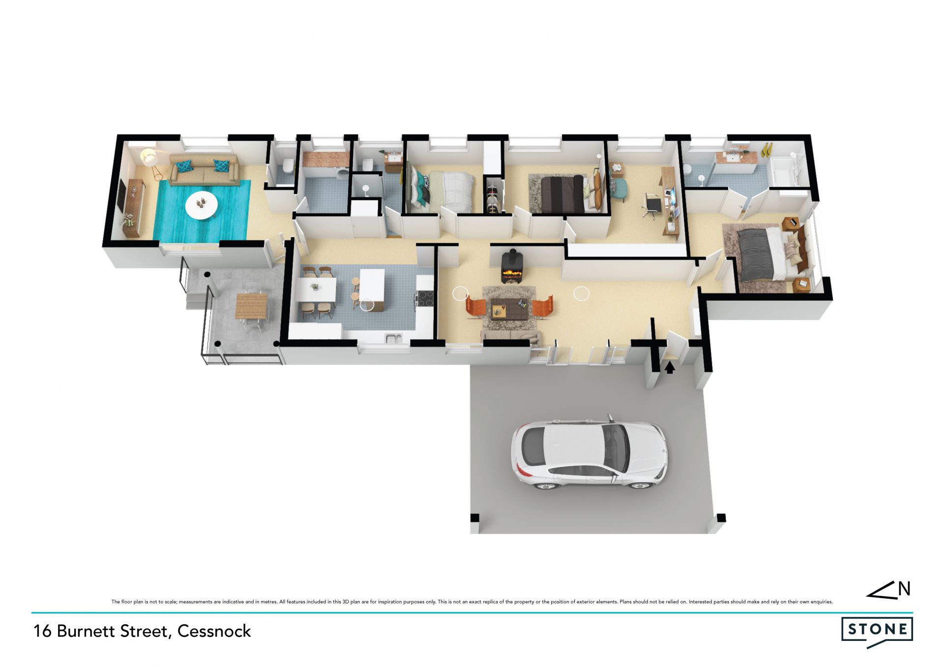 Renovated home big on personality