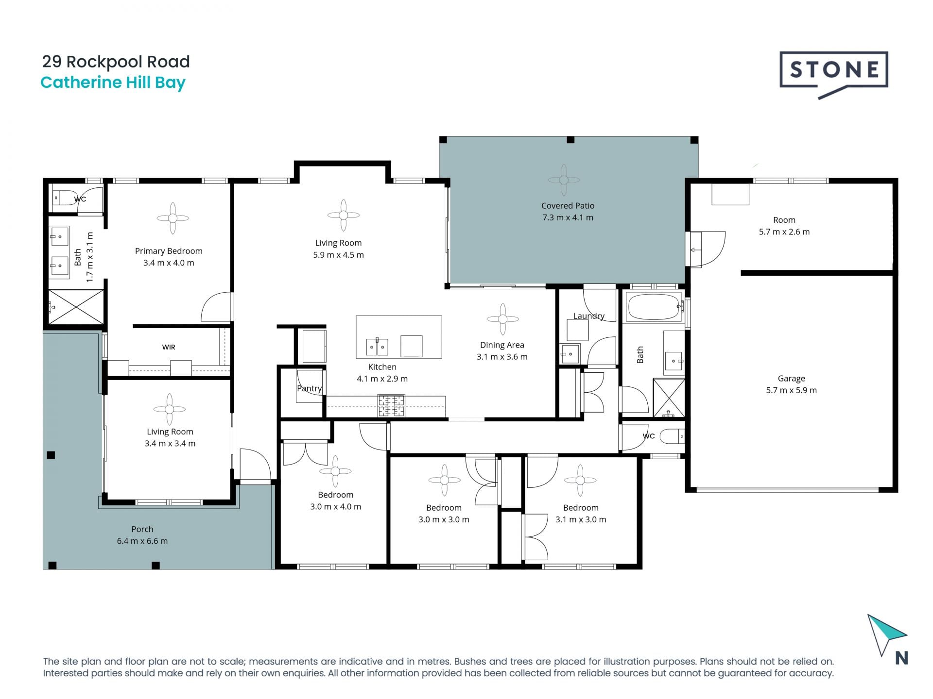 Contemporary coastal calm minutes from the beach