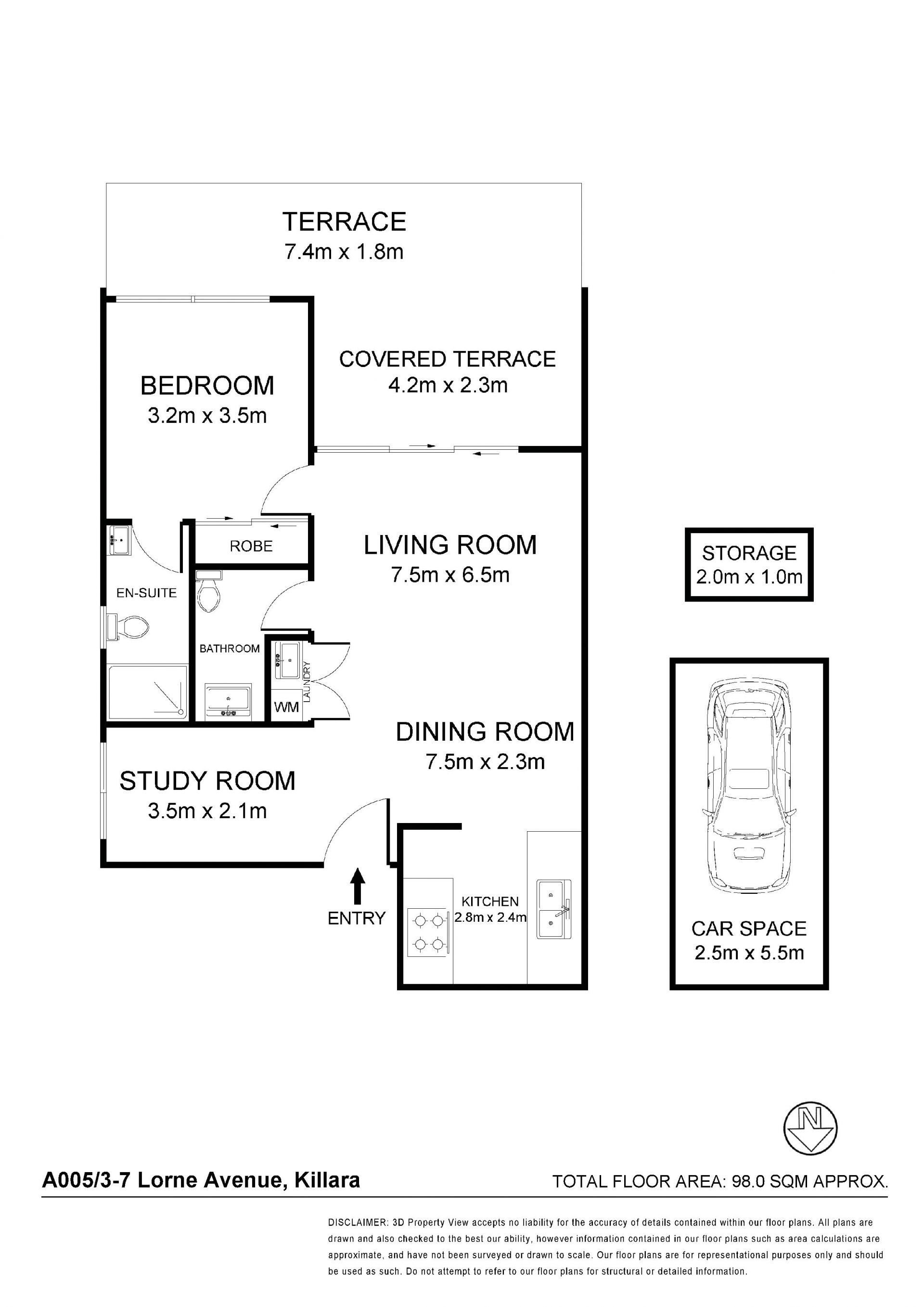 Oversized garden apartment in sought after location.