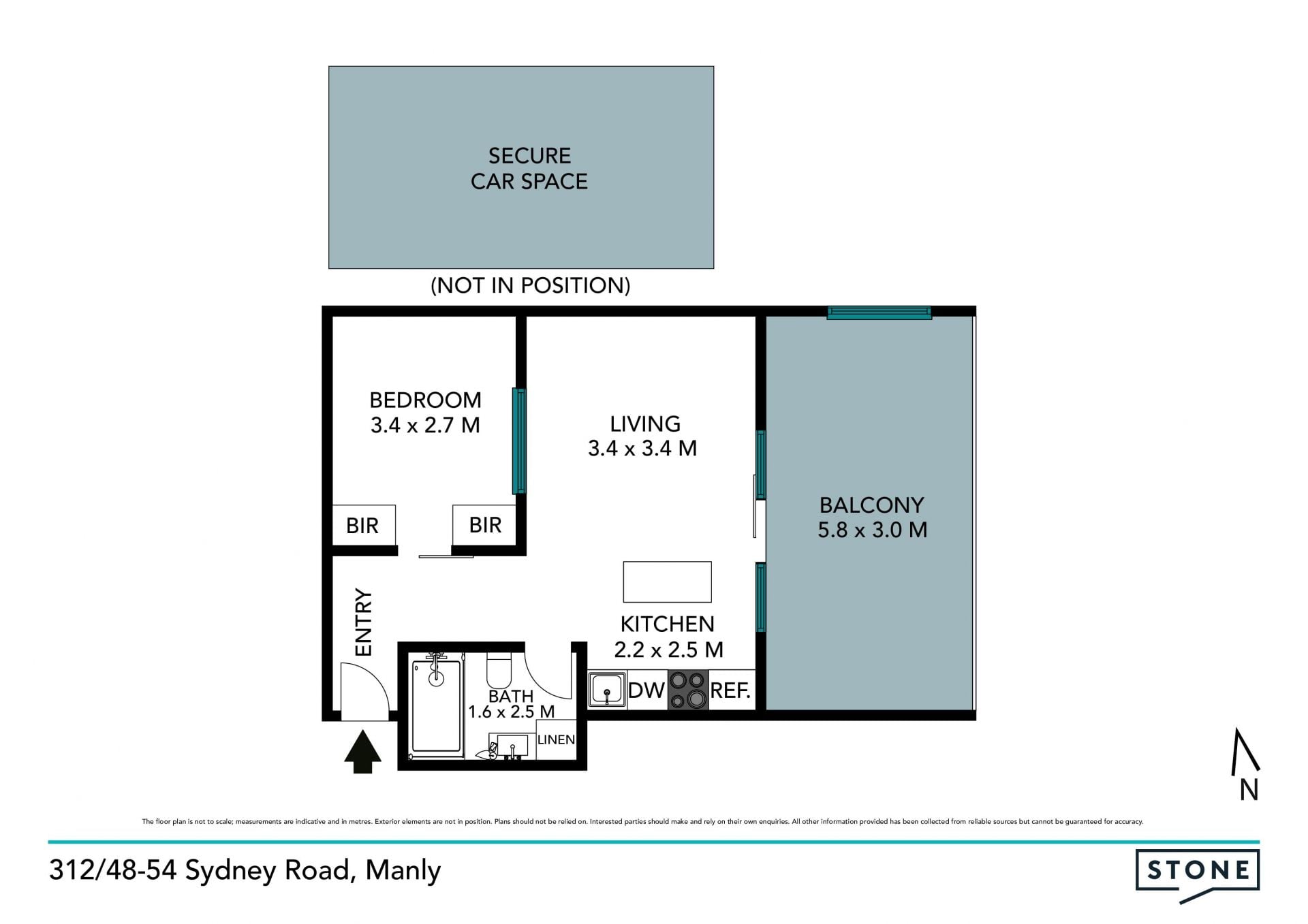Fully Furnished resort-like beach pad in Manly Village