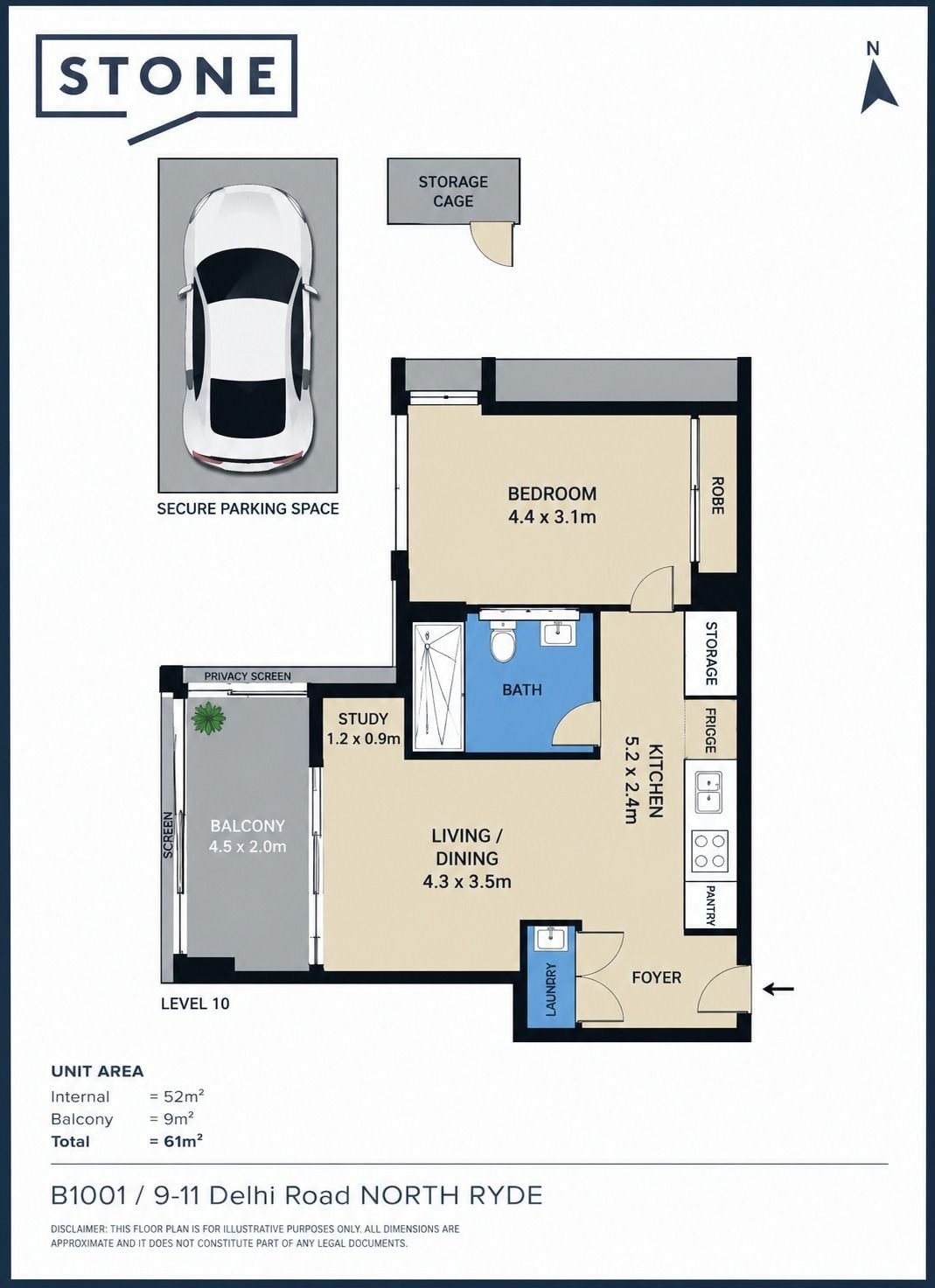 Modern Apartment in Prime North Ryde Location